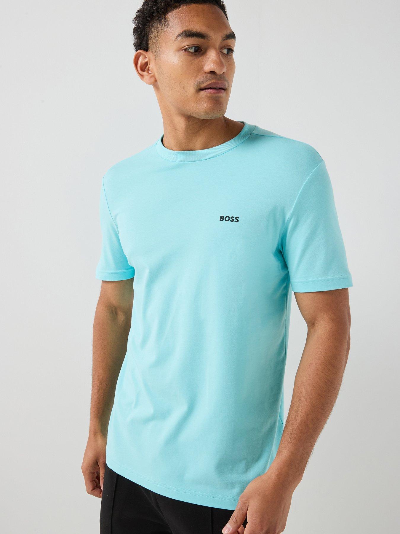 Image 1 of 5 of BOSS Regular Fit T-Shirt - Light Blue