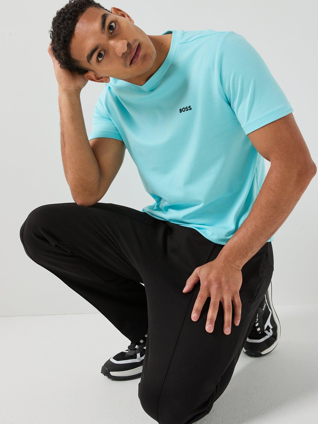 Image 4 of 5 of BOSS Regular Fit T-Shirt - Light Blue
