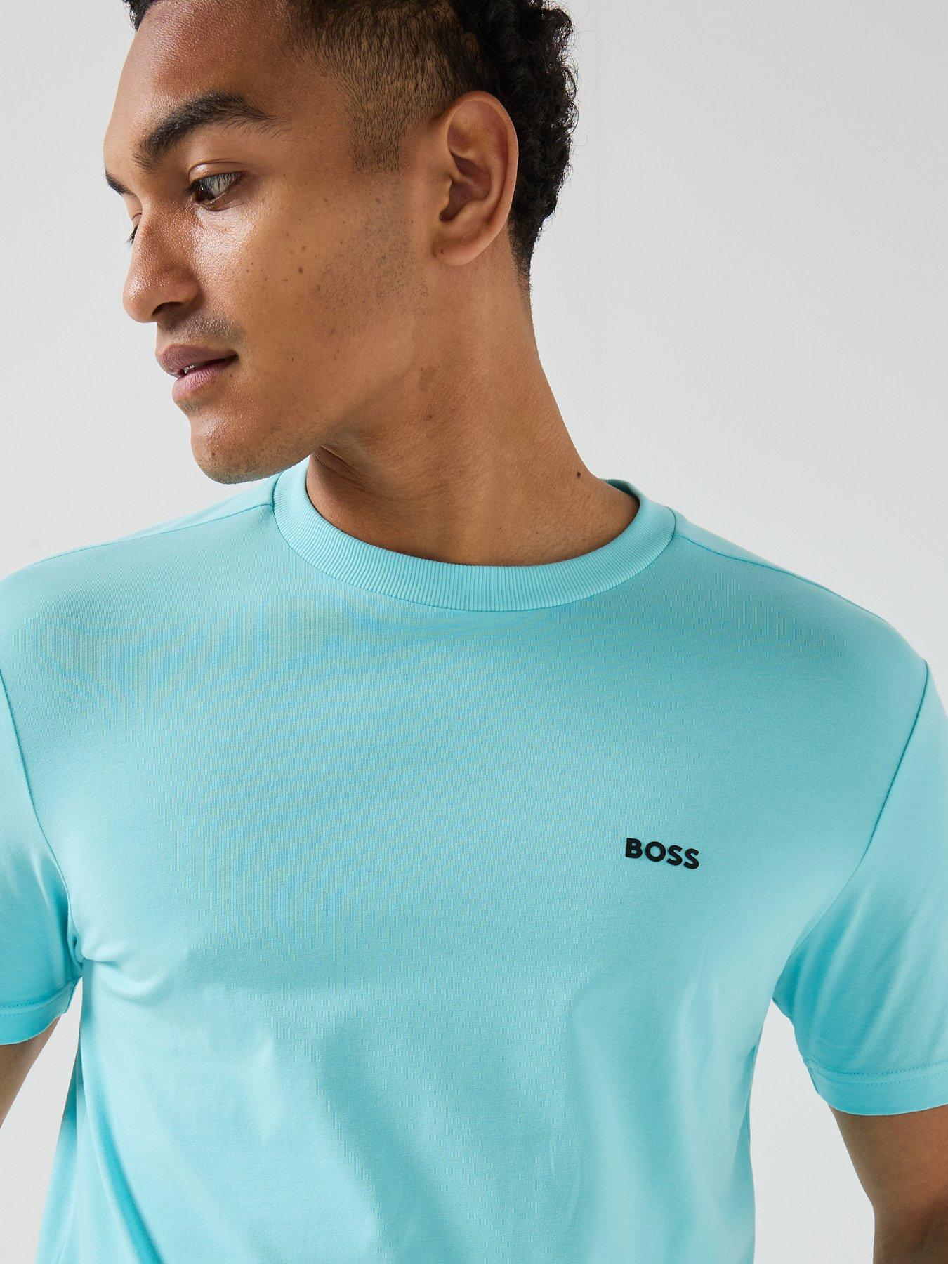 Image 5 of 5 of BOSS Regular Fit T-Shirt - Light Blue