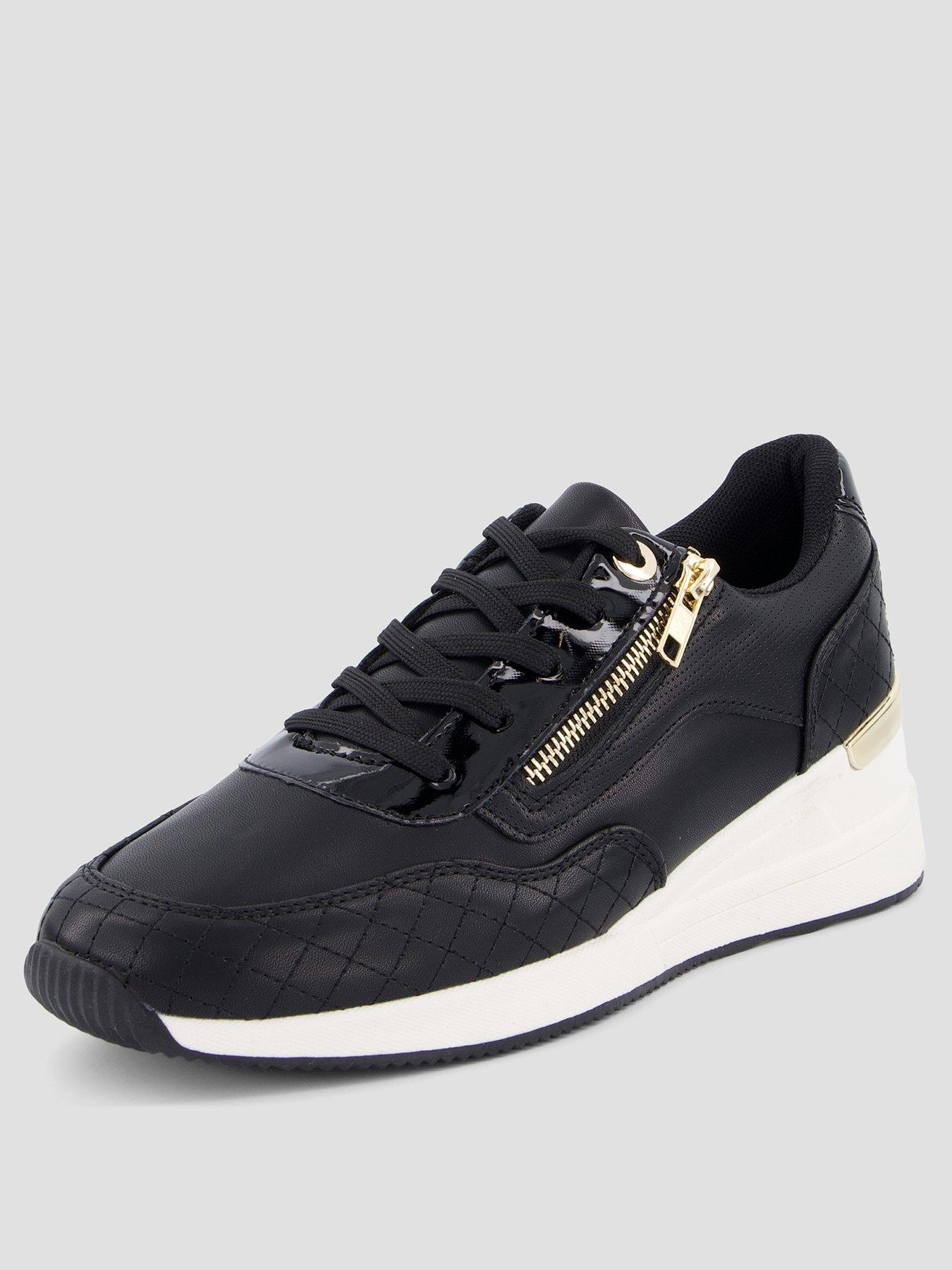 Image 2 of 7 of The Very Collection Wedge Trainer - Black