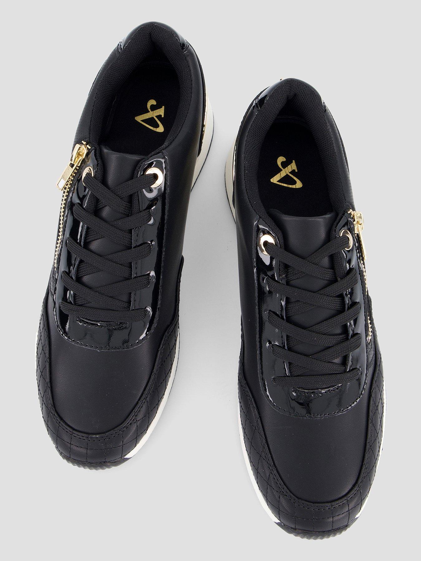 Image 3 of 7 of The Very Collection Wedge Trainer - Black