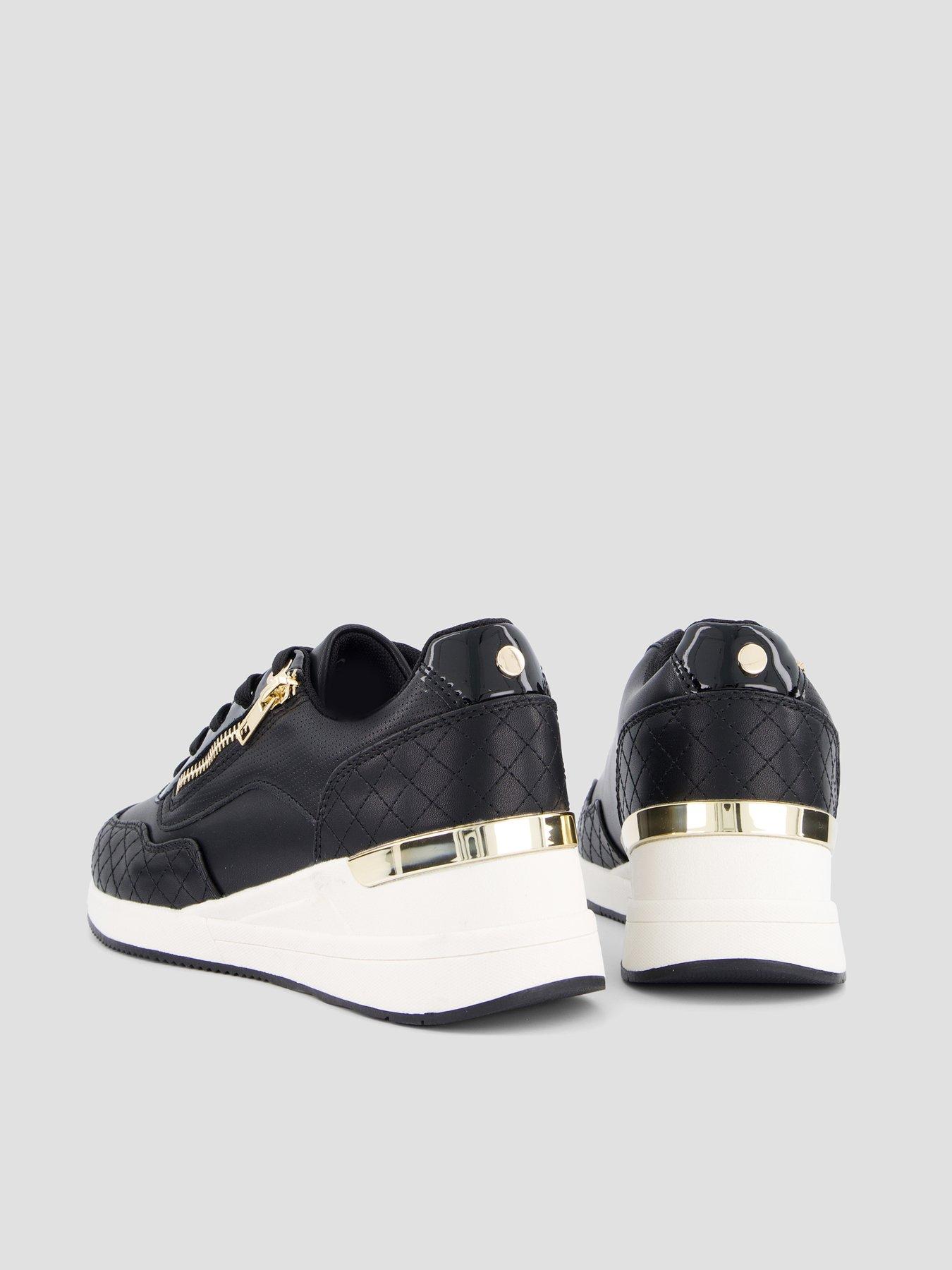 Image 6 of 7 of The Very Collection Wedge Trainer - Black
