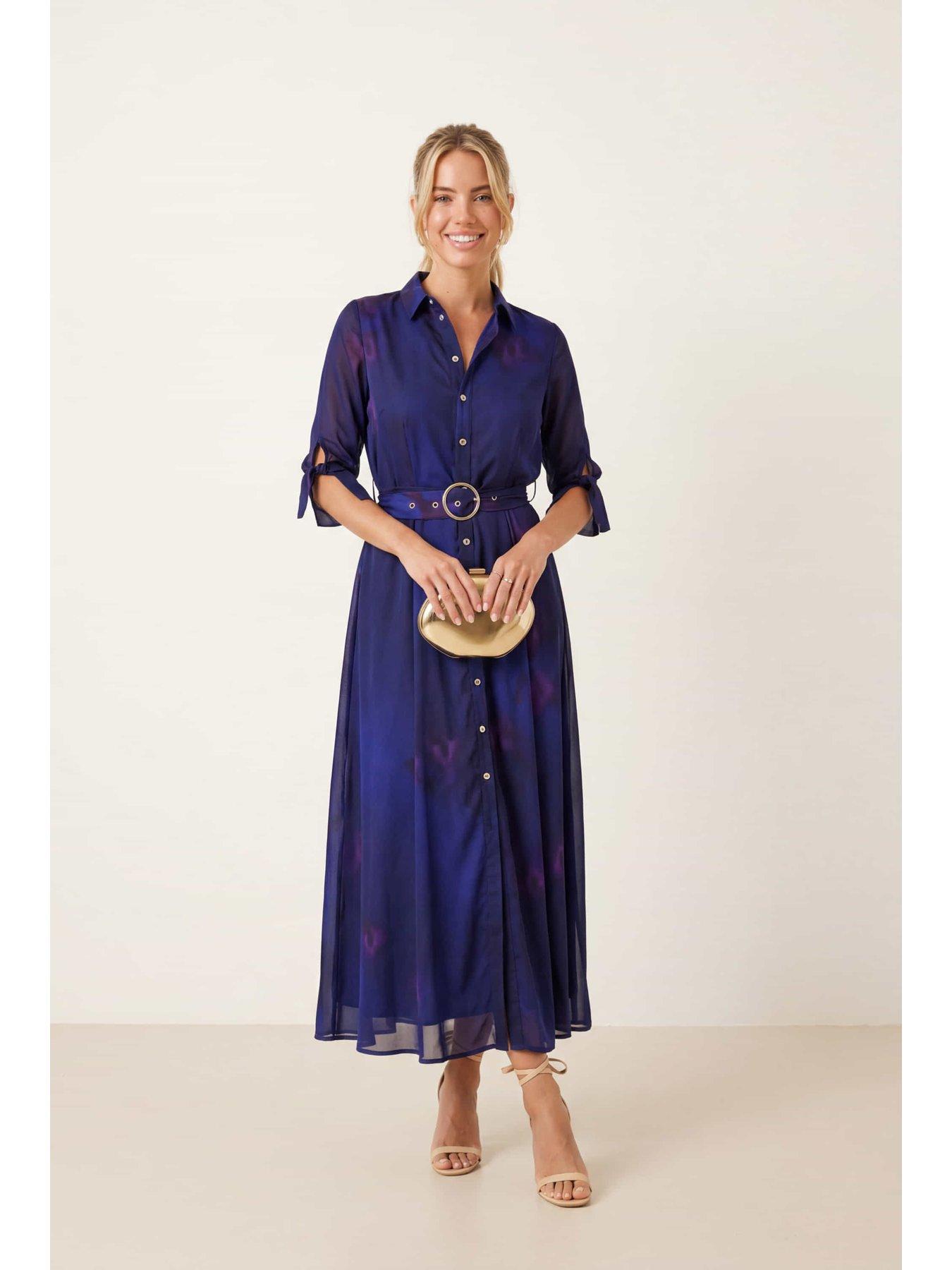 Image 1 of 7 of Style Cheat Blue Daphne Dress