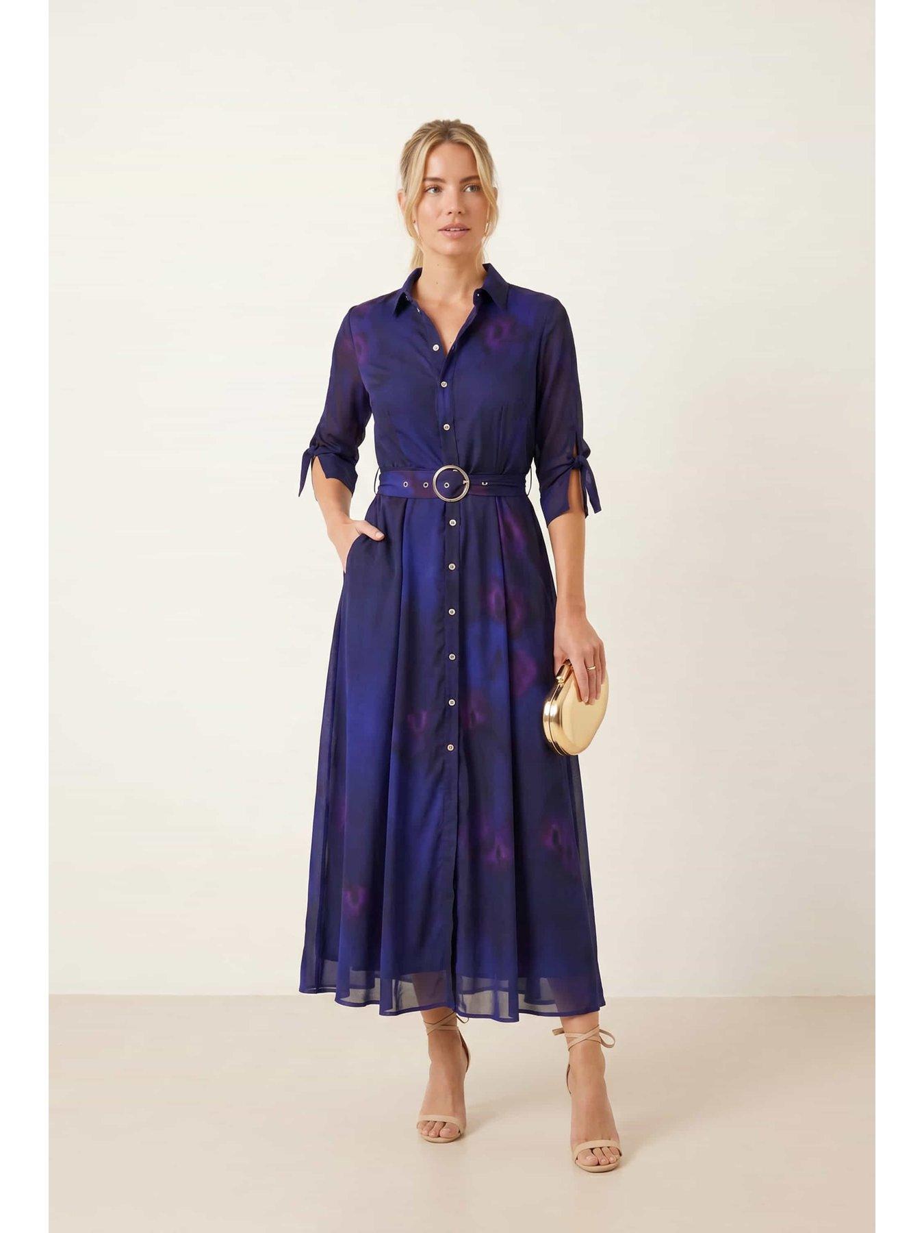 Image 2 of 7 of Style Cheat Blue Daphne Dress