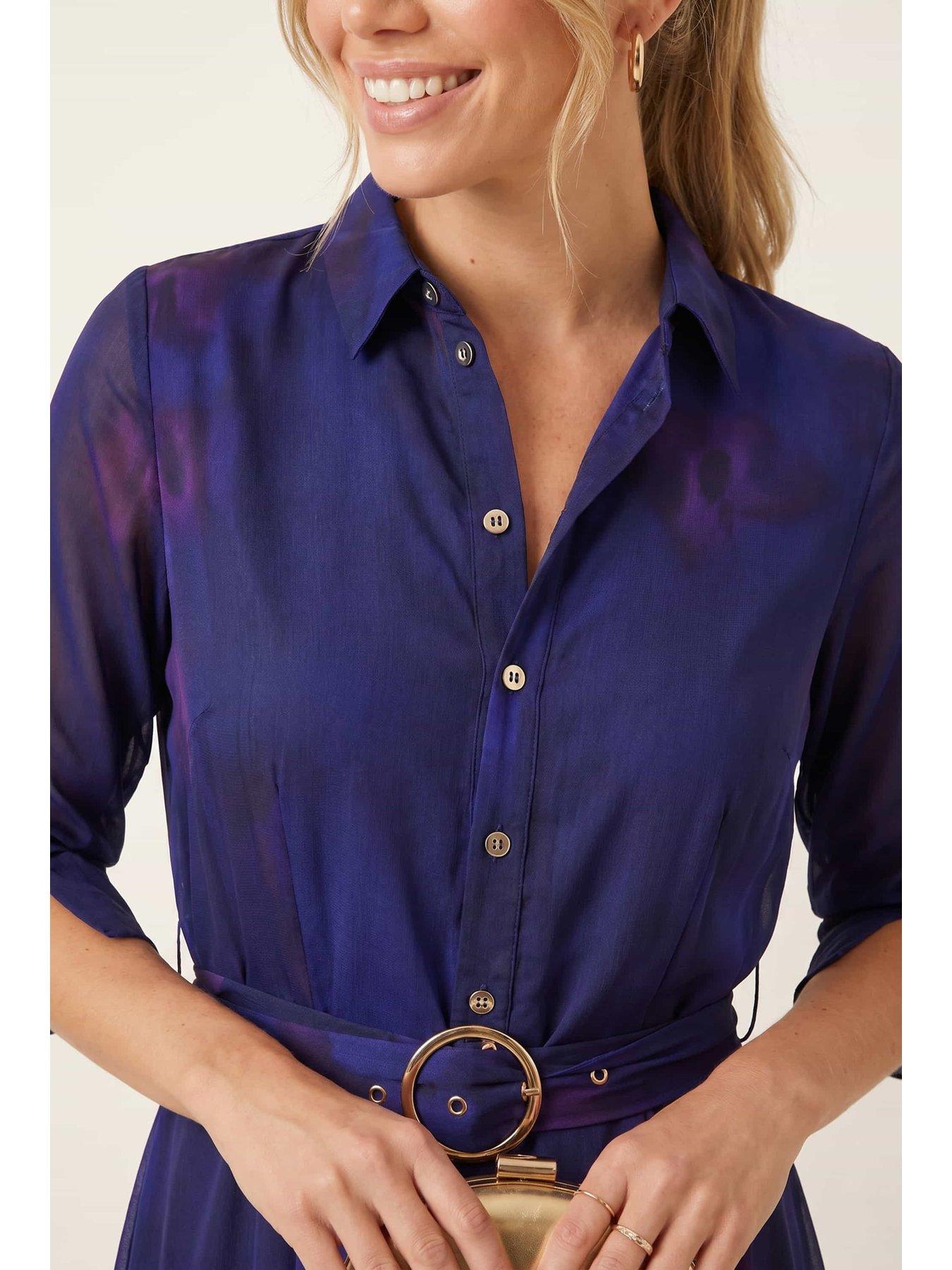 Image 3 of 7 of Style Cheat Blue Daphne Dress