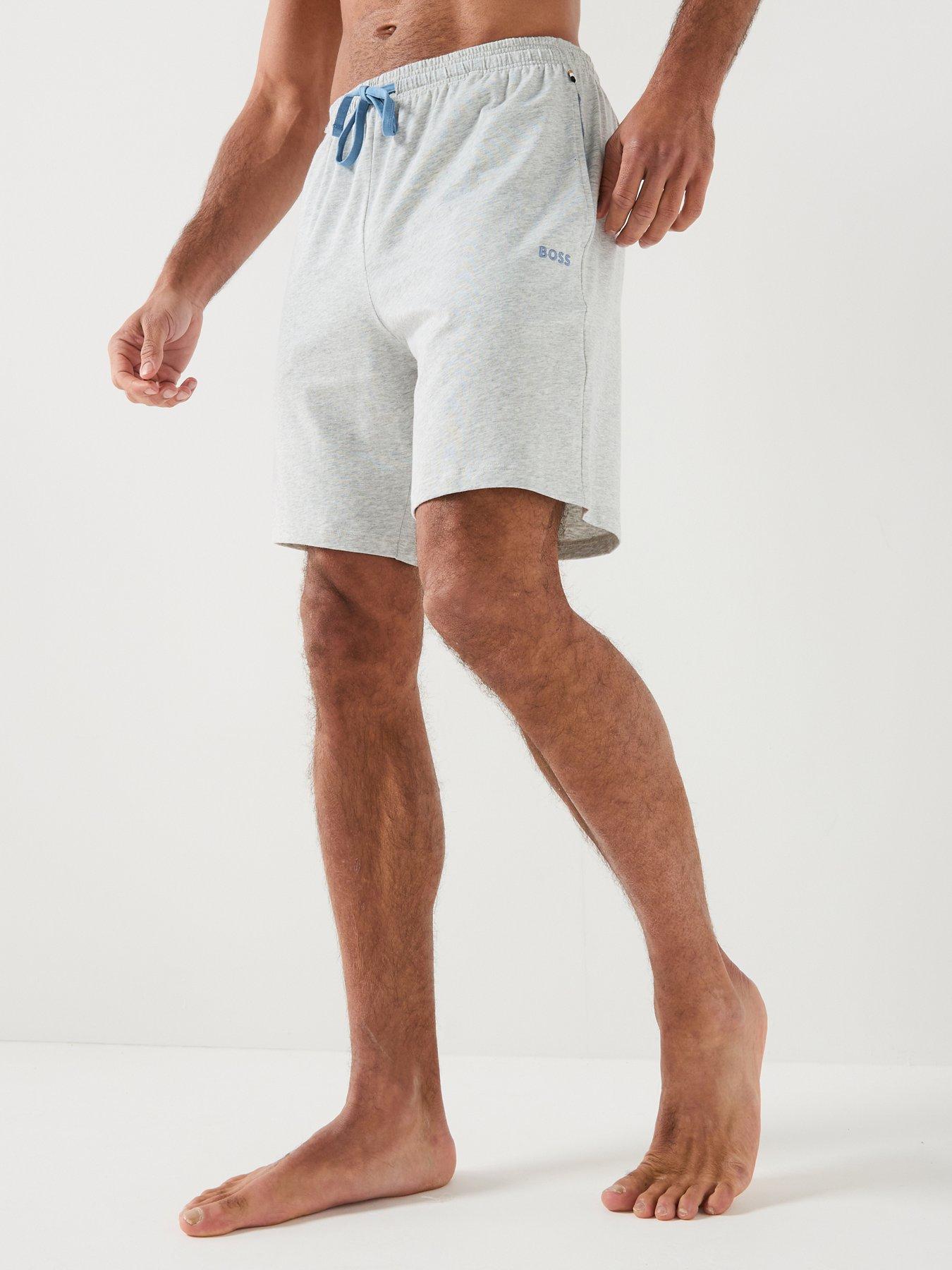 BOSS Mix  &  Match Lightweight Loungewear Shorts - Light Grey