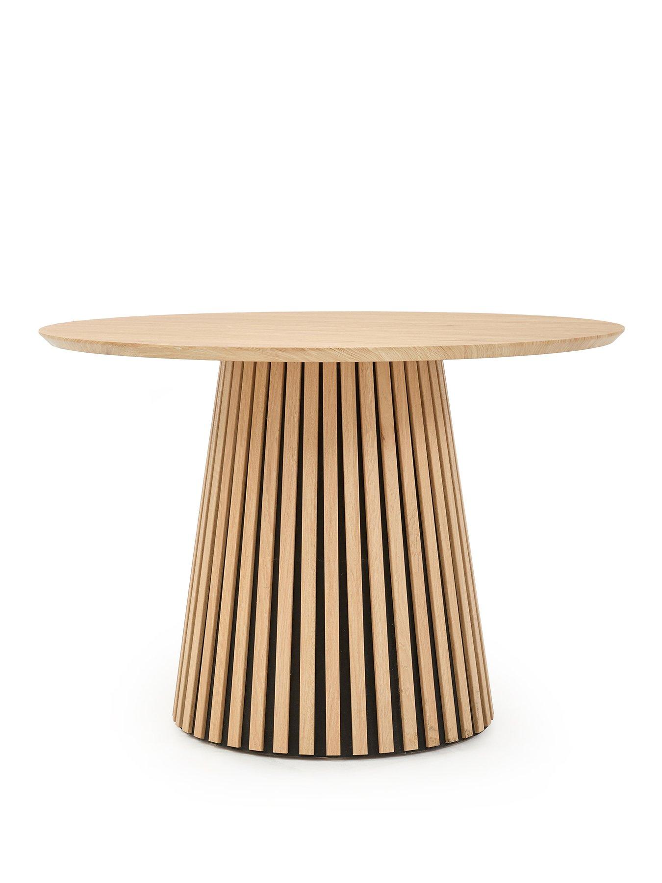 Image 2 of 7 of The Very Collection Harlow 110cm Round Dining Table - FSC&reg; Certified