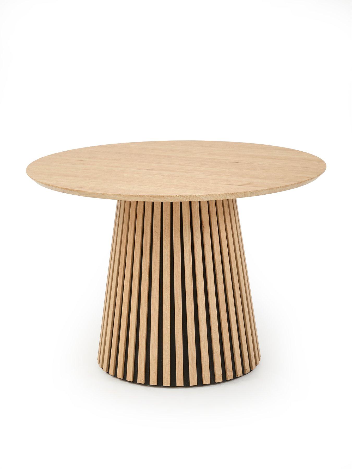 Image 3 of 7 of The Very Collection Harlow 110cm Round Dining Table - FSC&reg; Certified