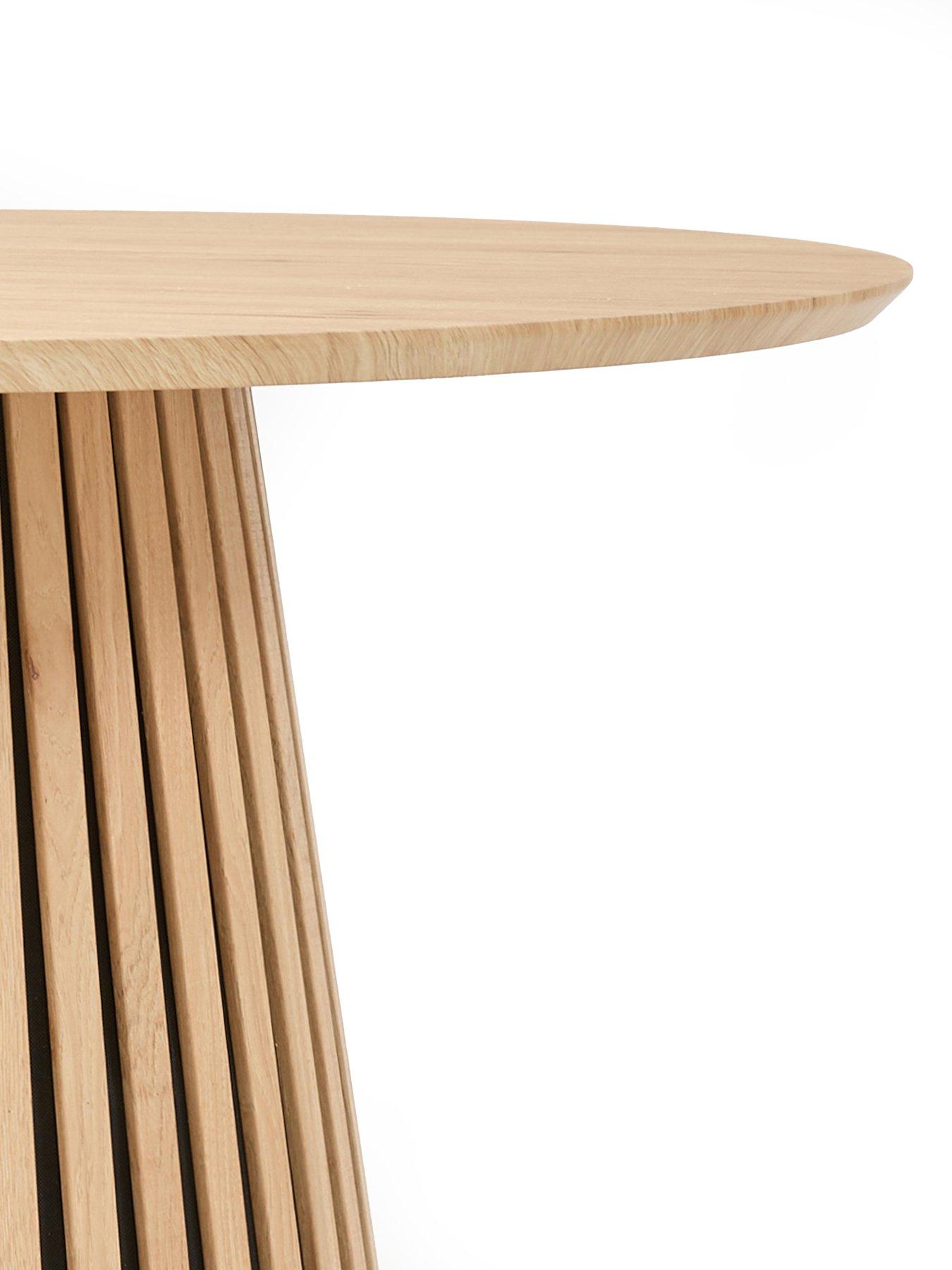 Image 4 of 7 of The Very Collection Harlow 110cm Round Dining Table - FSC&reg; Certified