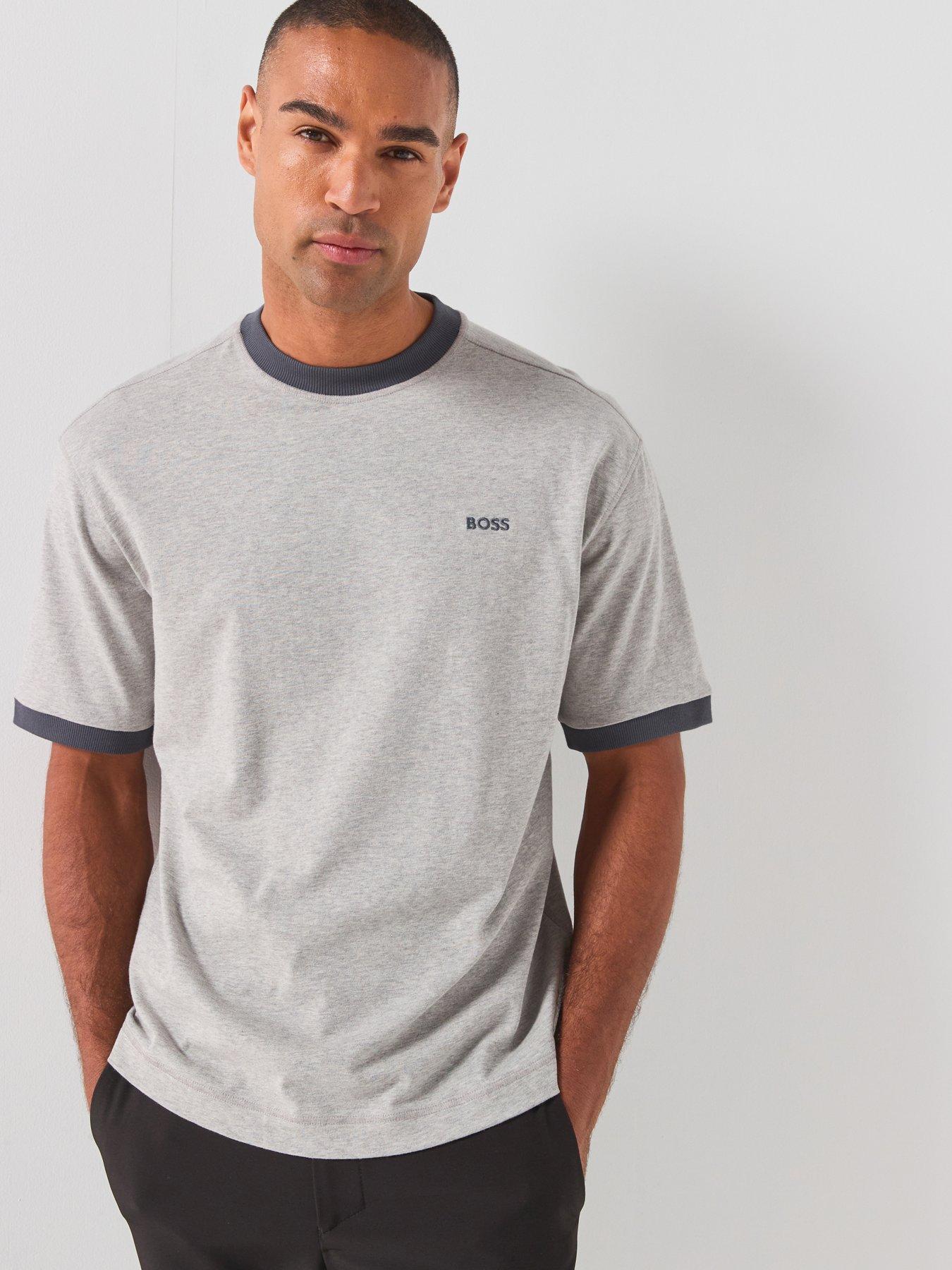 BOSS Boss Te_edge Relaxed Fit T-shirt - Frey