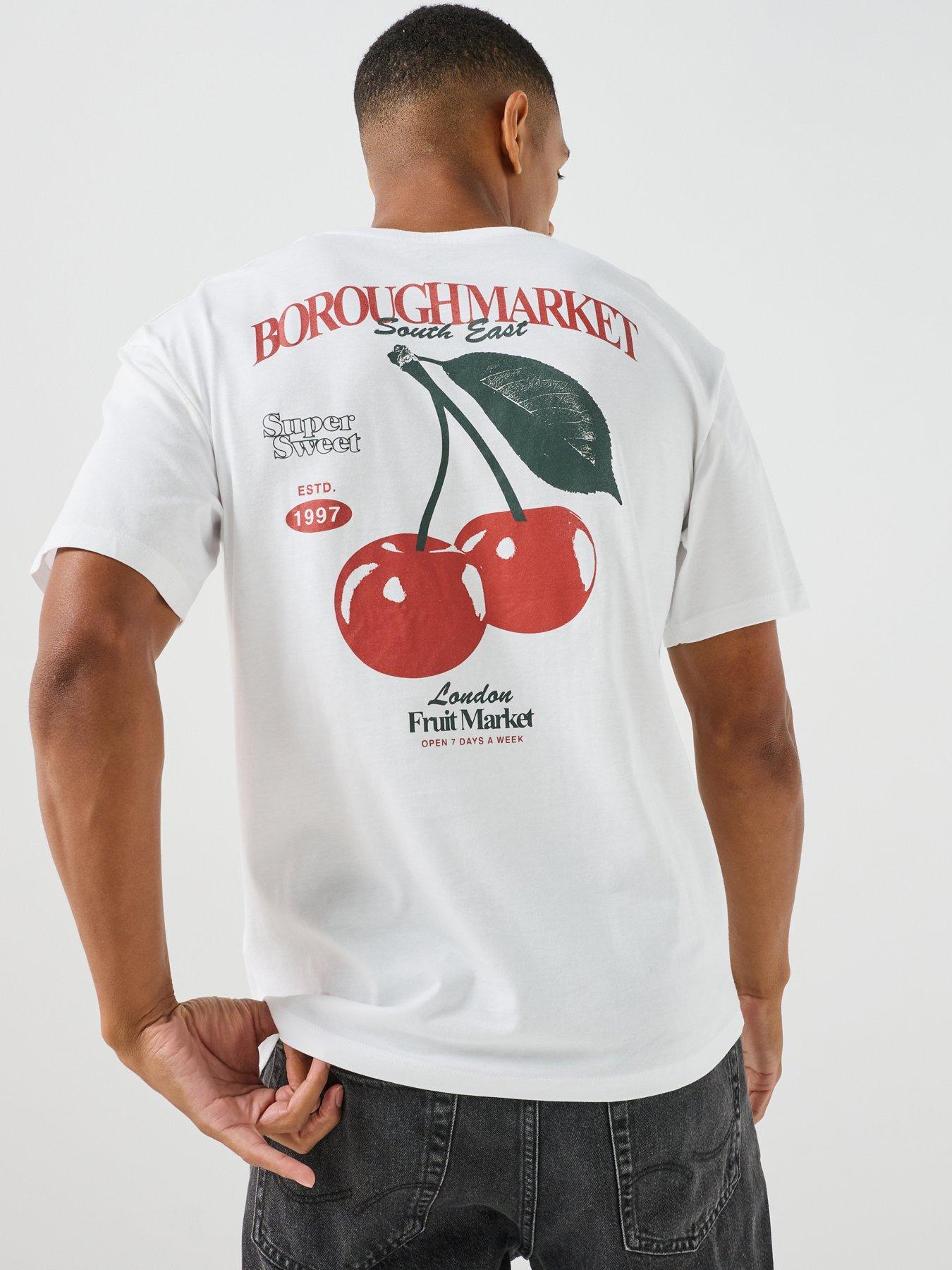 Image 5 of 5 of Jack & Jones Market T-Shirt - White