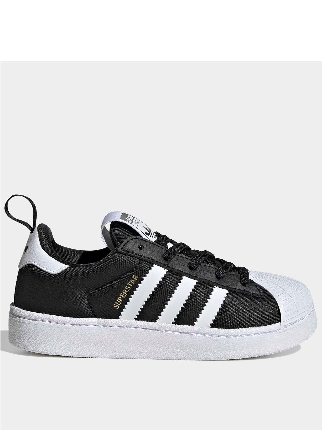 Image 1 of 7 of adidas Originals Superstar Quickon - Black