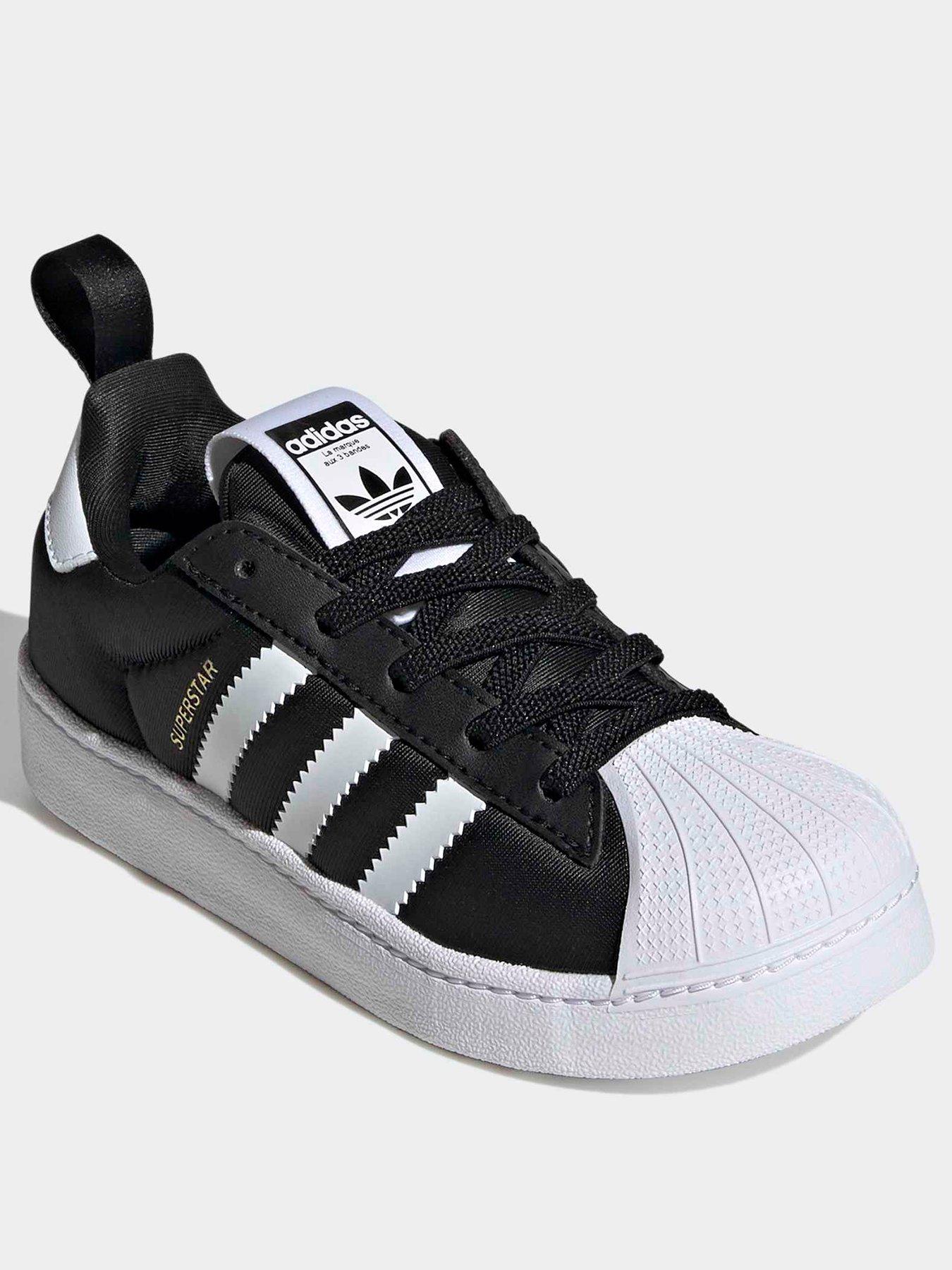 Image 2 of 7 of adidas Originals Superstar Quickon - Black