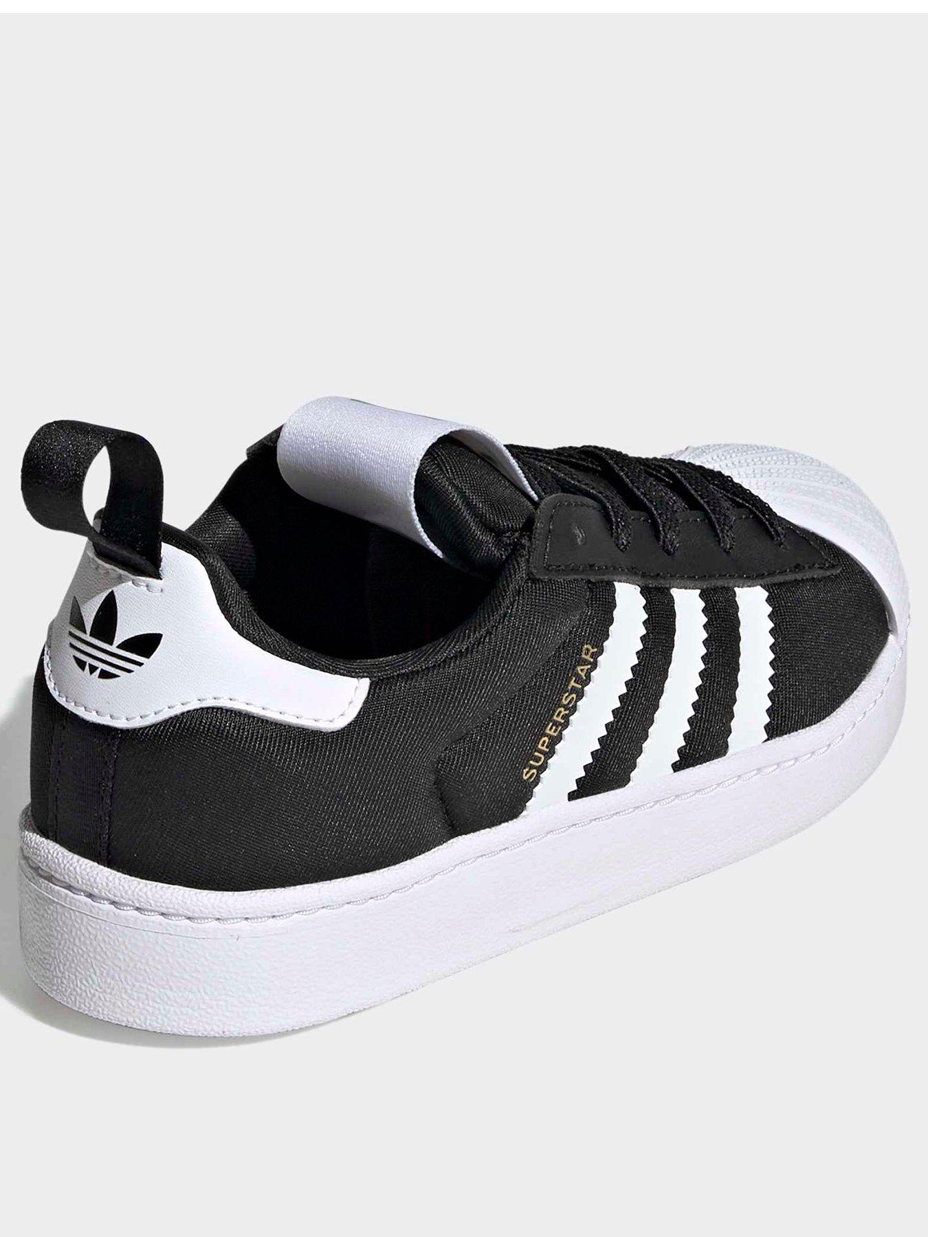Image 3 of 7 of adidas Originals Superstar Quickon - Black