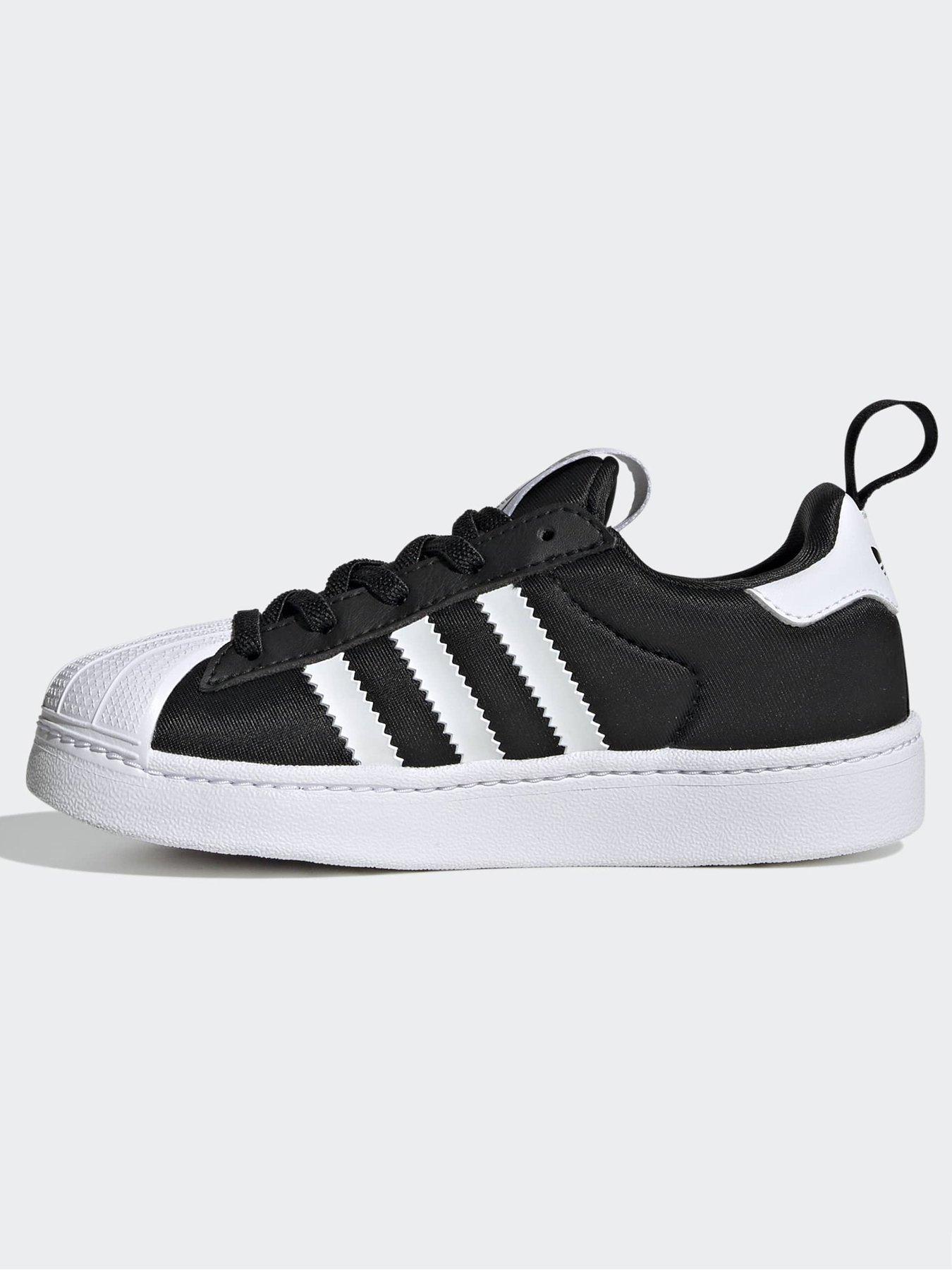 Image 6 of 7 of adidas Originals Superstar Quickon - Black