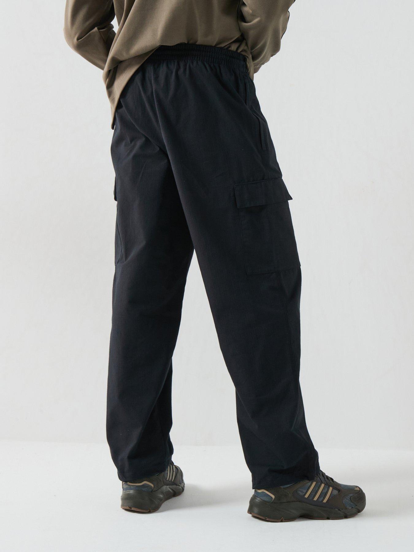 Image 2 of 5 of adidas Originals Mens Essential Cuff Pants - Black