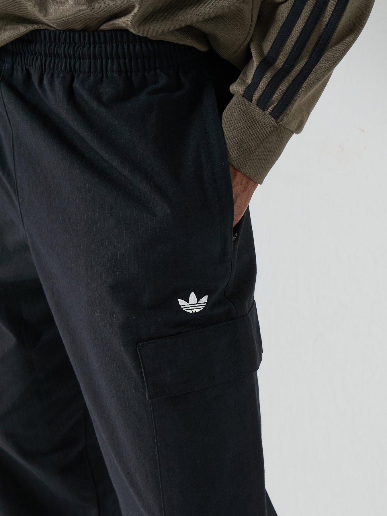 Image 4 of 5 of adidas Originals Mens Essential Cuff Pants - Black