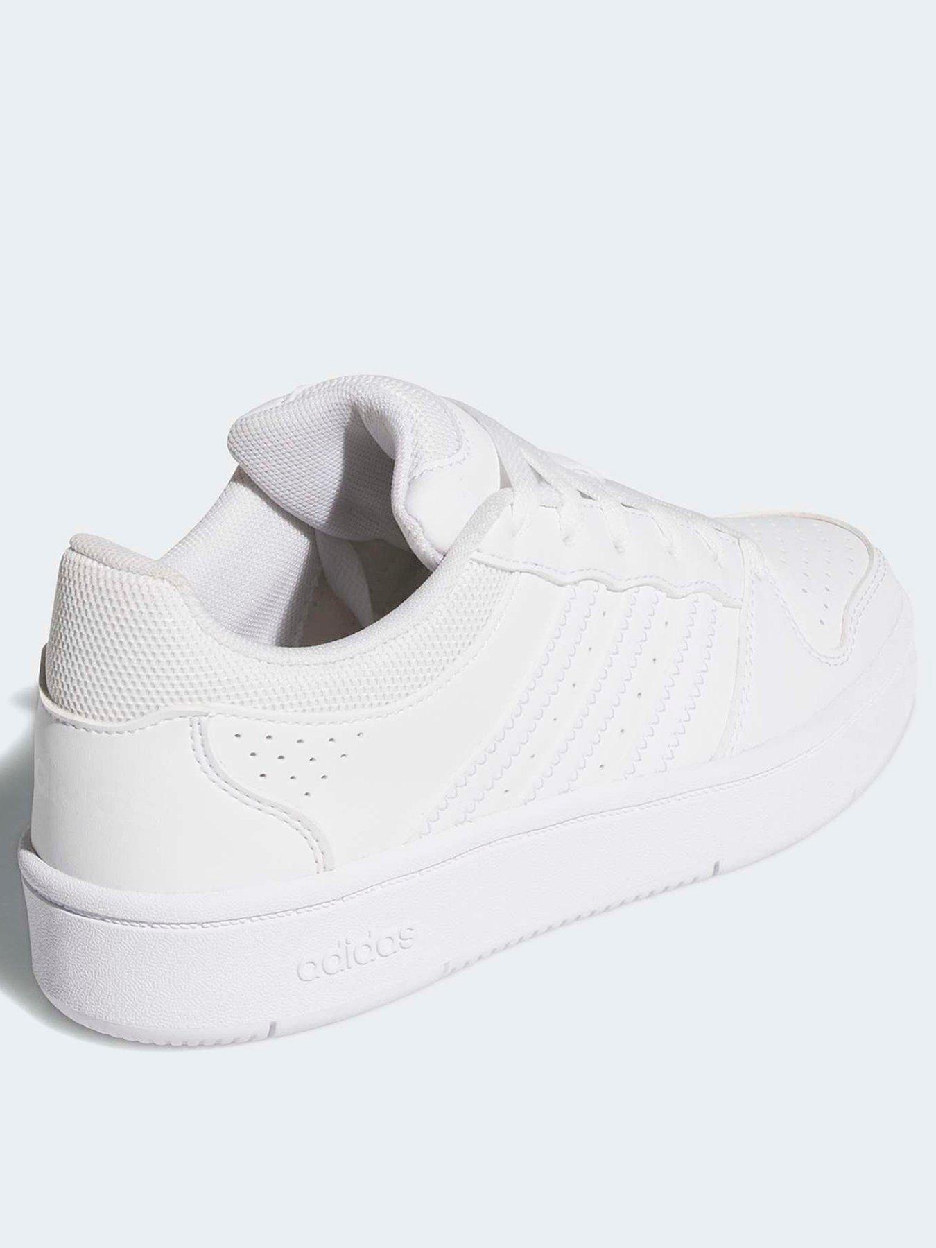 Image 3 of 7 of adidas Sportswear Junior Hoops Classic Trainers - White