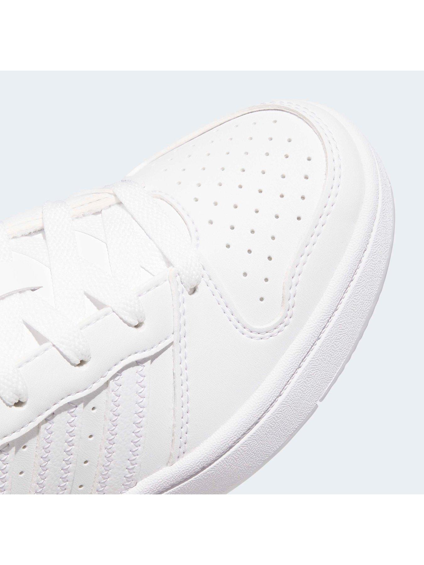 Image 6 of 7 of adidas Sportswear Junior Hoops Classic Trainers - White