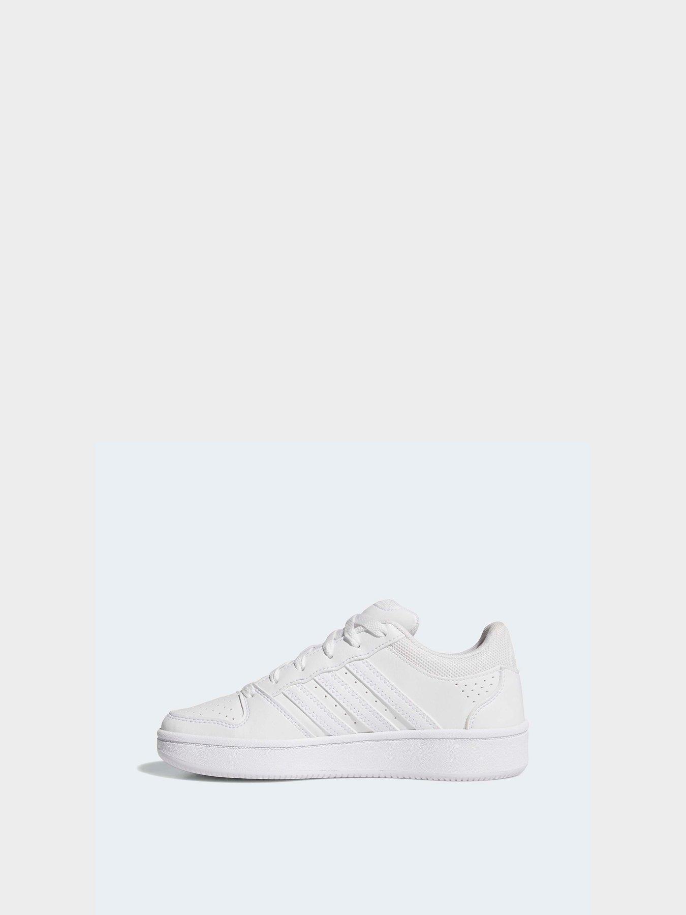 Image 7 of 7 of adidas Sportswear Junior Hoops Classic Trainers - White