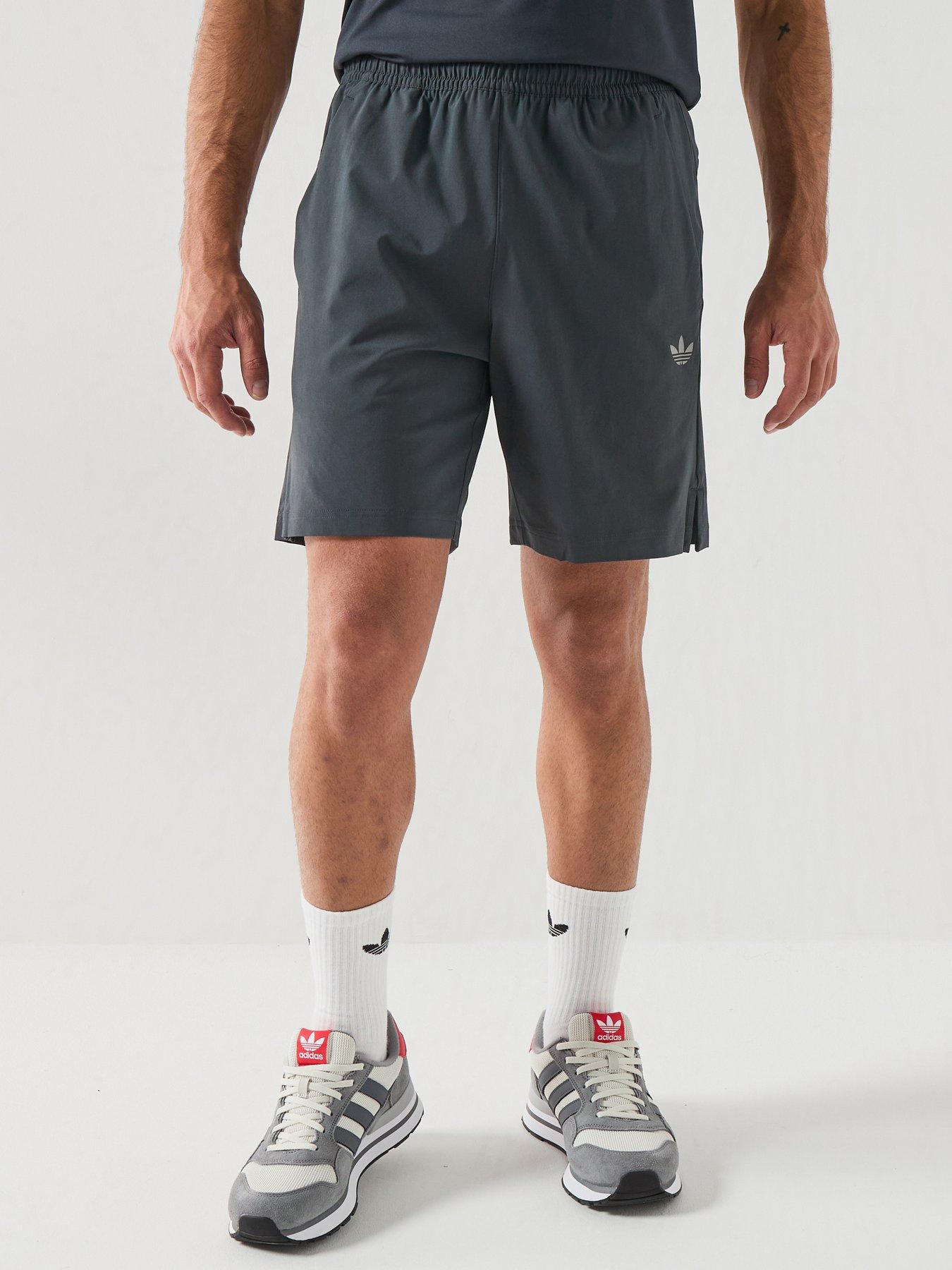 adidas Originals Mens Tech Essentials Woven Short, Grey, Size Xl, Men