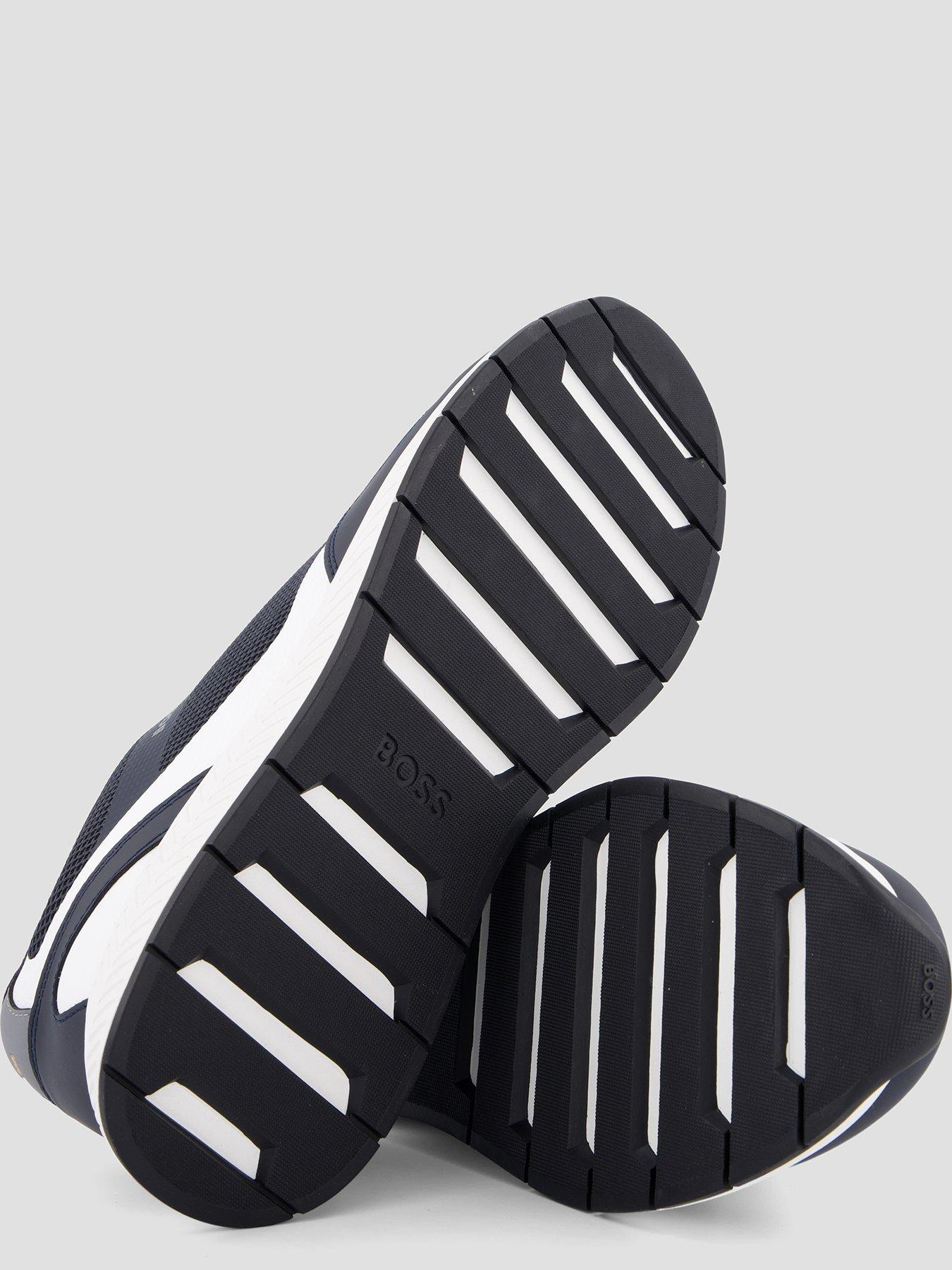 Image 4 of 7 of BOSS Titanium Runn Trainers - Navy