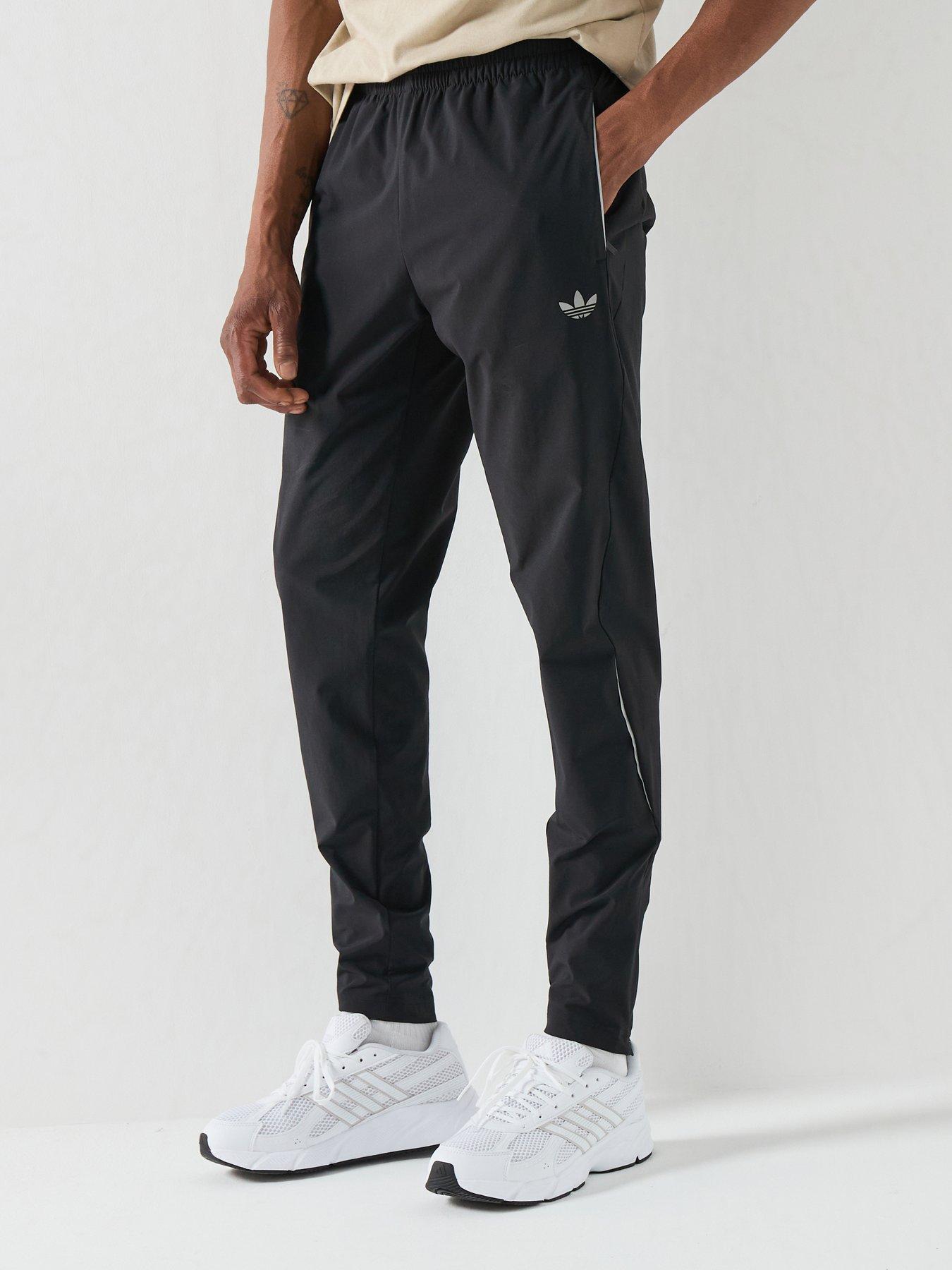 adidas Originals Mens Tech Essentials Pant, Black, Size S, Men