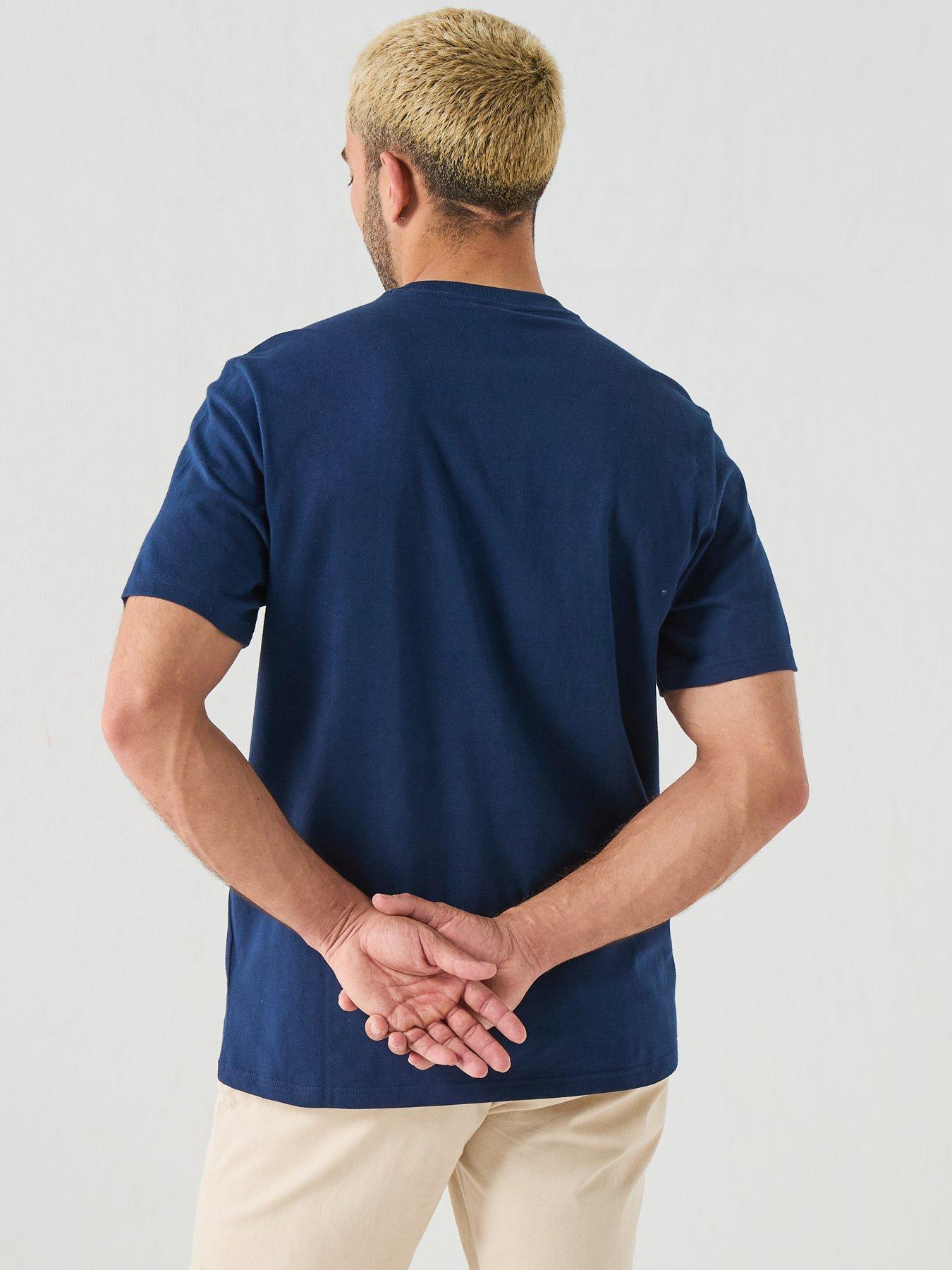 Image 2 of 6 of adidas Originals Mens Essentials Regular Tee - Blue