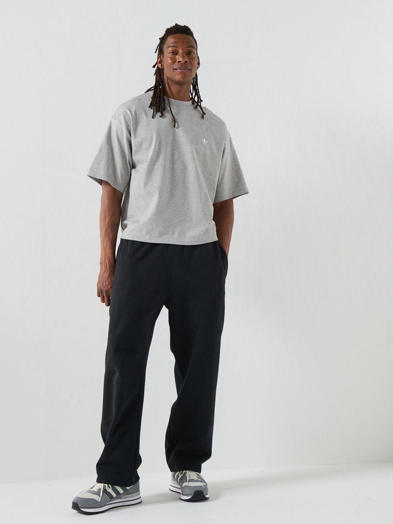Image 3 of 6 of adidas Originals Mens Essentials Oversized Tee - Grey