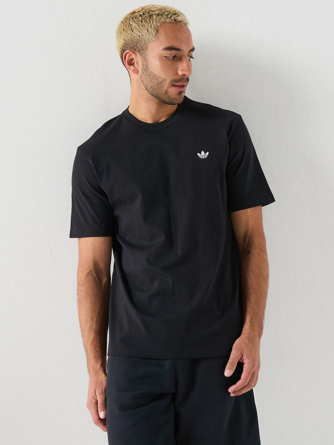 adidas Originals Mens Essentials Regular Tee - Black