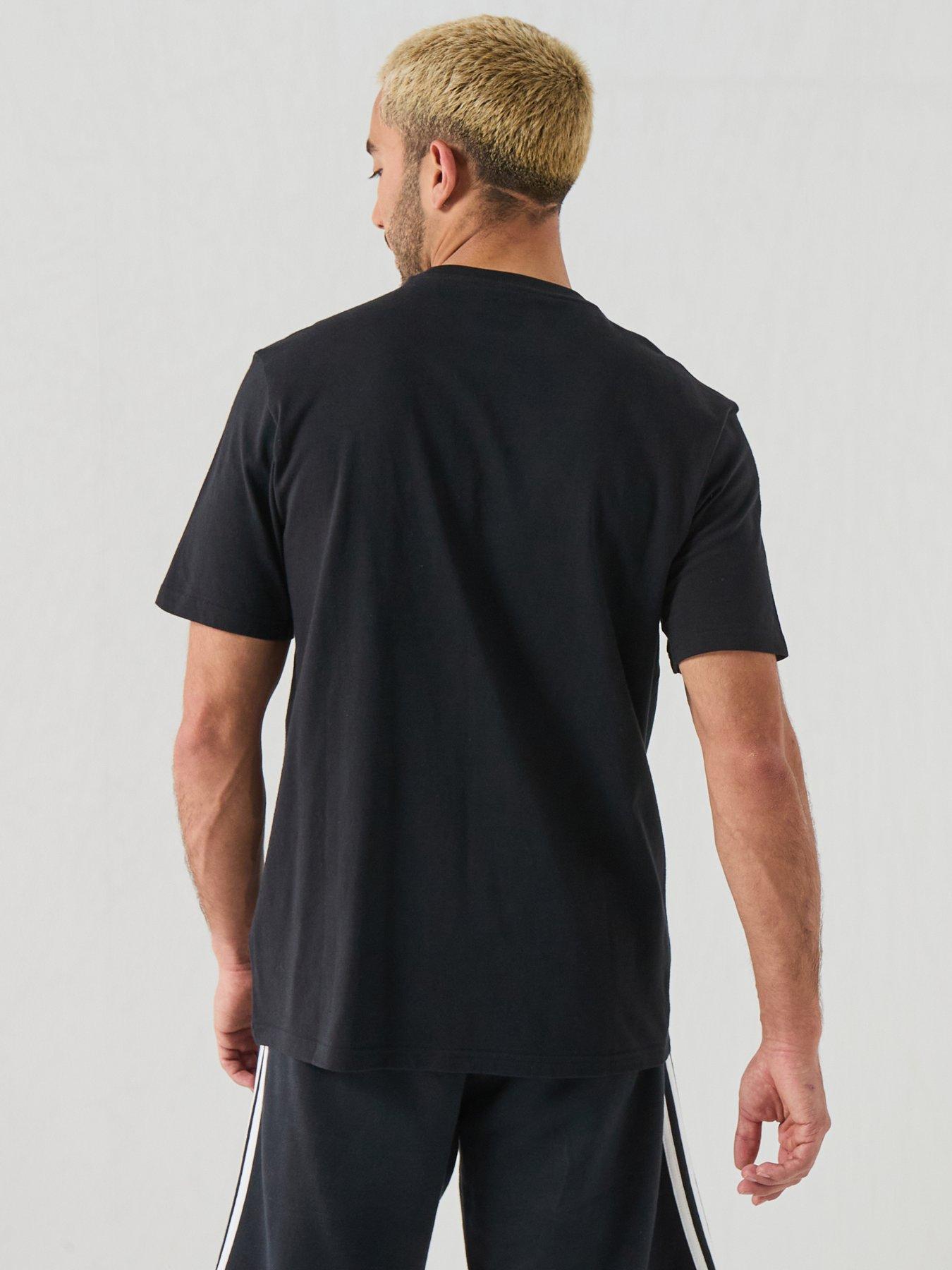 Image 2 of 6 of adidas Originals Mens Essentials Regular Tee - Black