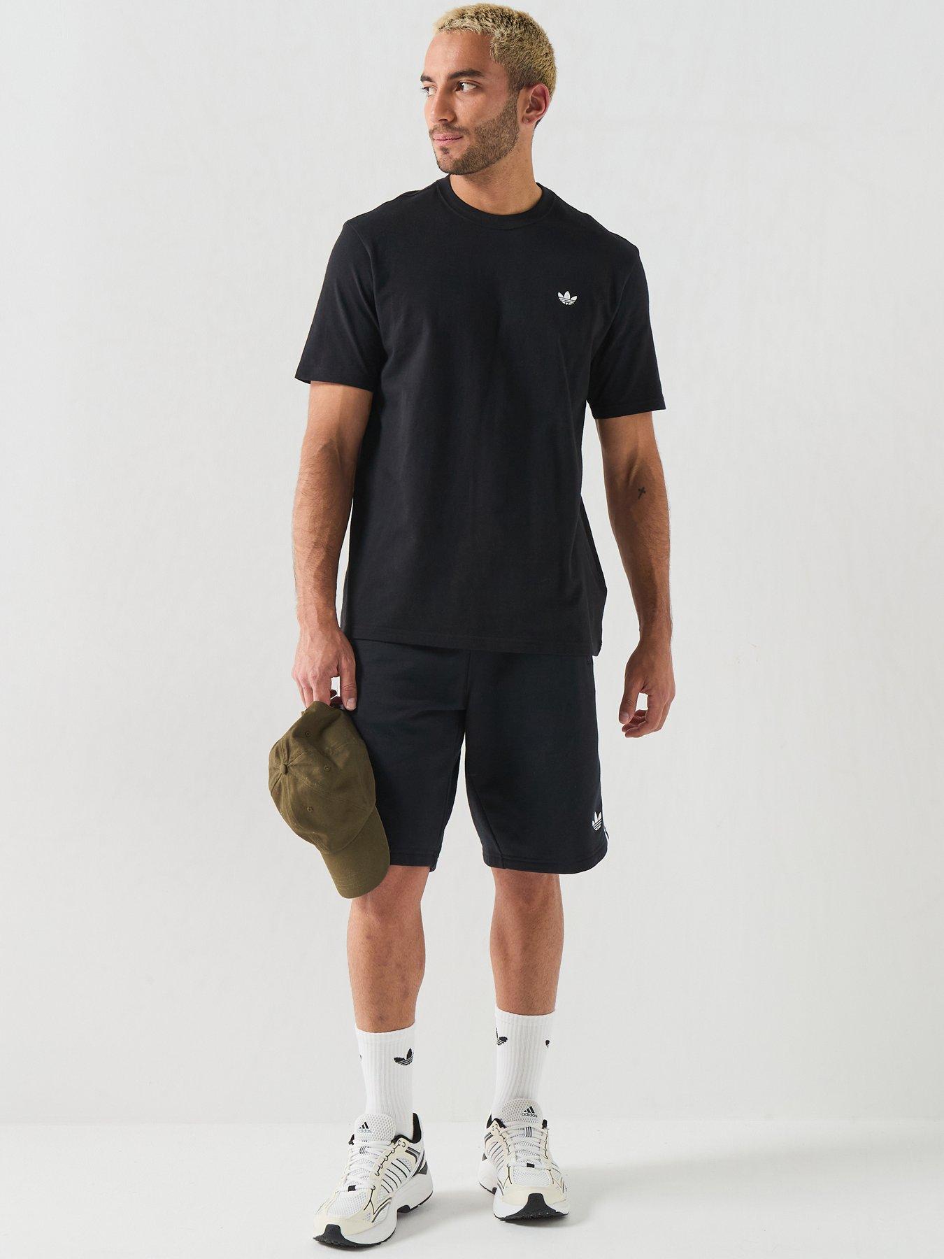 Image 3 of 6 of adidas Originals Mens Essentials Regular Tee - Black