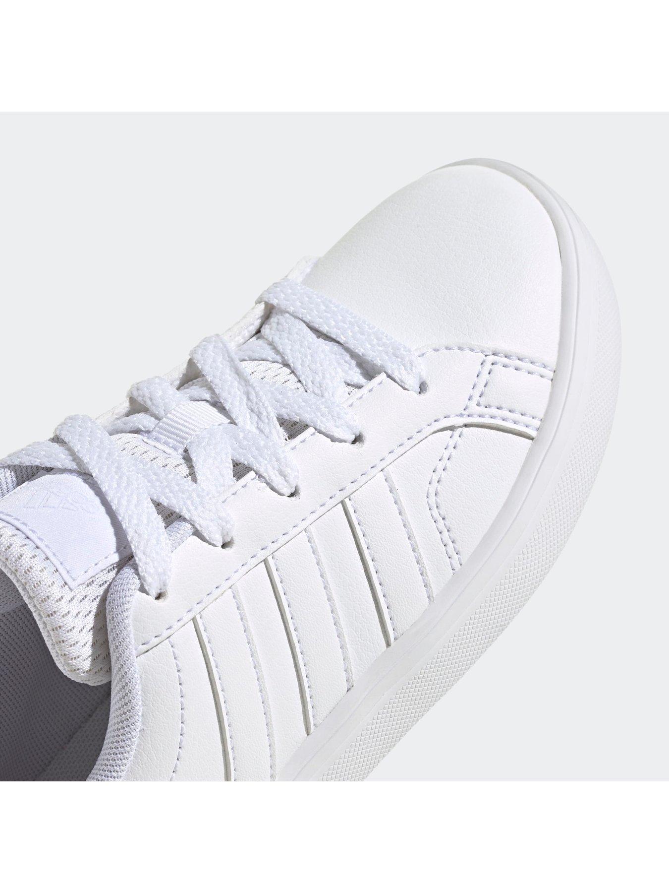 Image 6 of 7 of adidas Sportswear Kids Vs Pace 2.0 Trainers - White