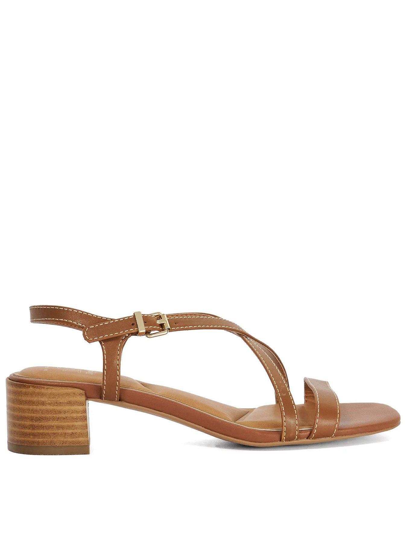 Dune London Wide Fit Jordin Dune Ladies - Tan