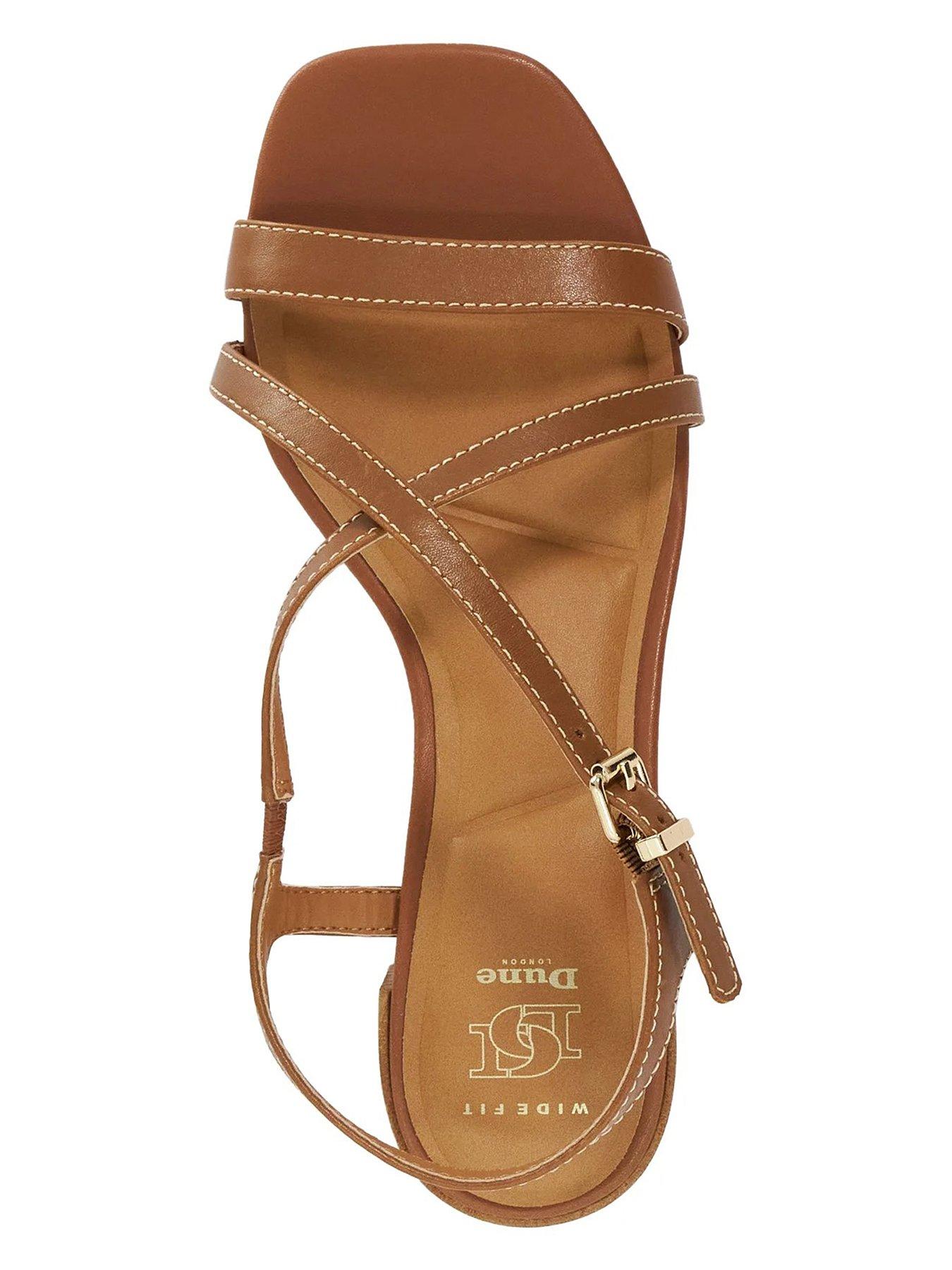 Image 5 of 5 of Dune London Wide Fit Jordin Dune Ladies - Tan