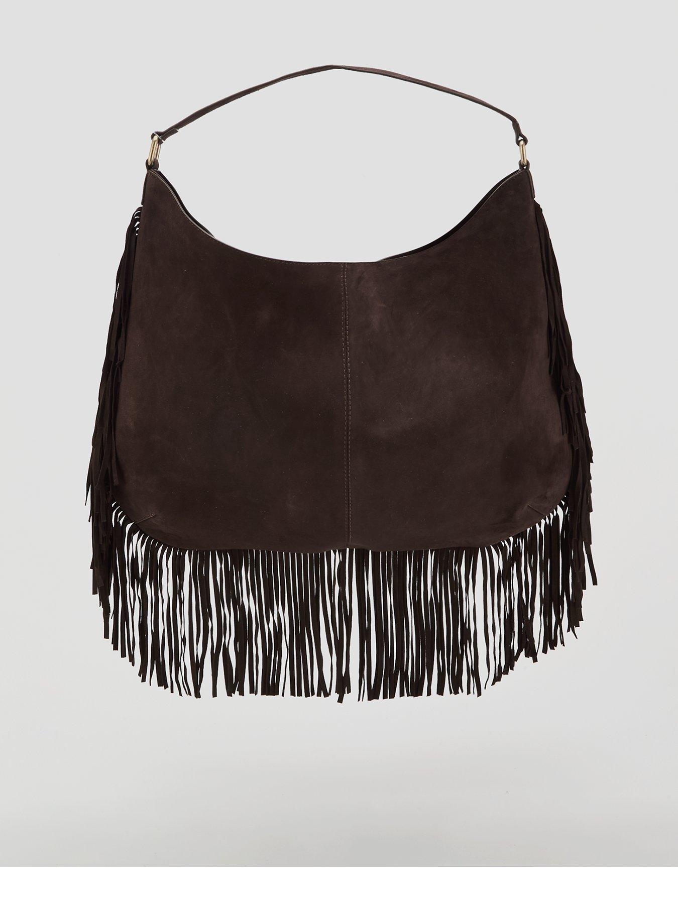FREE PEOPLE Finn Fringe Shoulder Bag