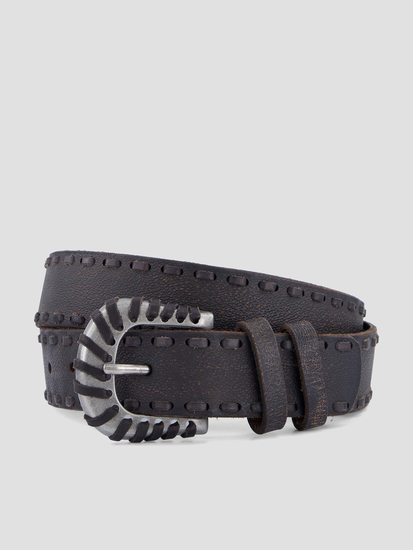 Image 1 of 4 of FREE PEOPLE Holt Leather Belt