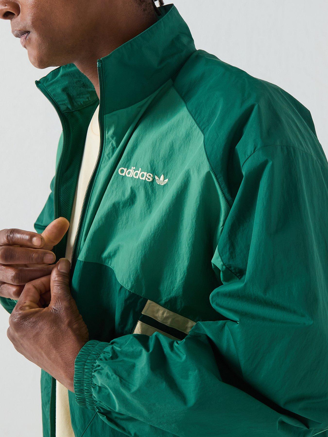 Image 4 of 6 of adidas Originals Mens Munich 93 Track Top - Green