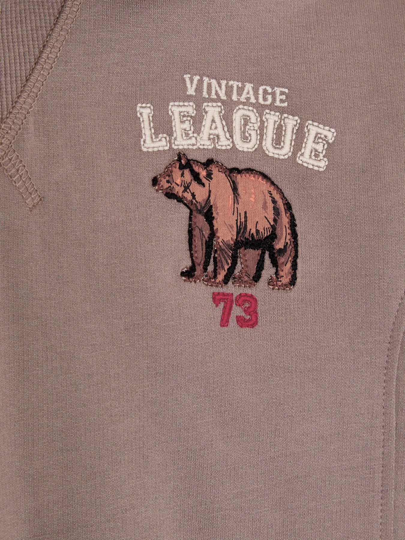 Image 4 of 4 of Monsoon Boys League Hoodie Shorts Set - Brown