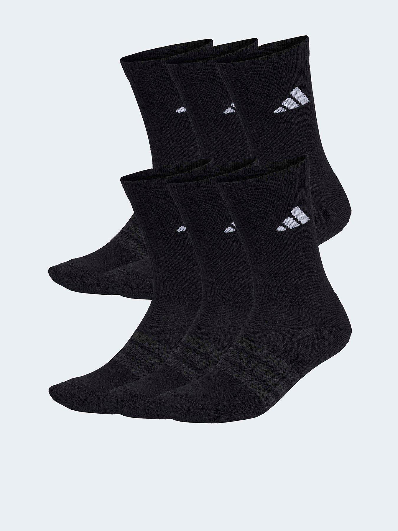 Image 1 of 4 of adidas Sportswear Mens Essentials Ankle Socks 6p - Black