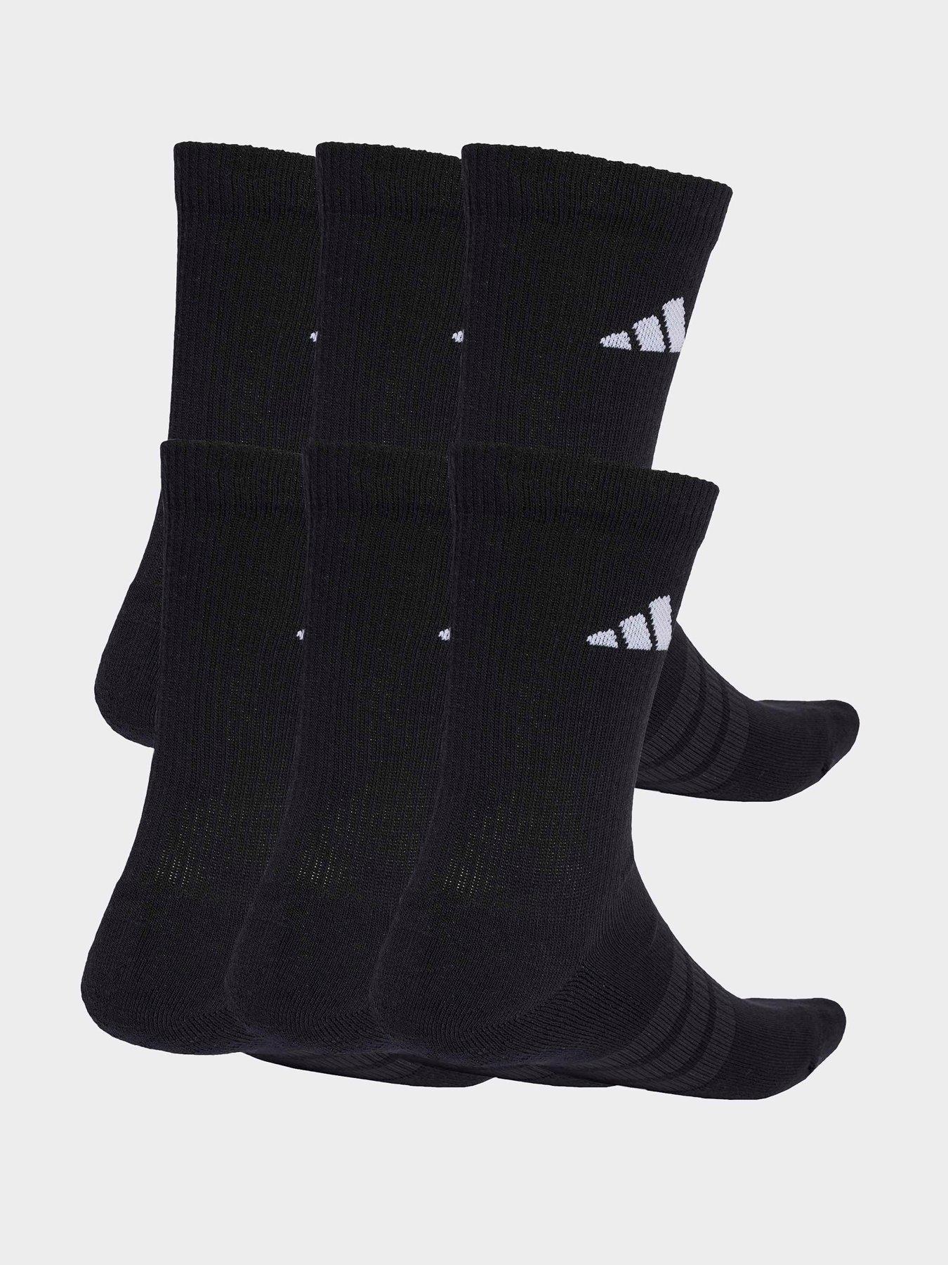 Image 2 of 4 of adidas Sportswear Mens Essentials Ankle Socks 6p - Black