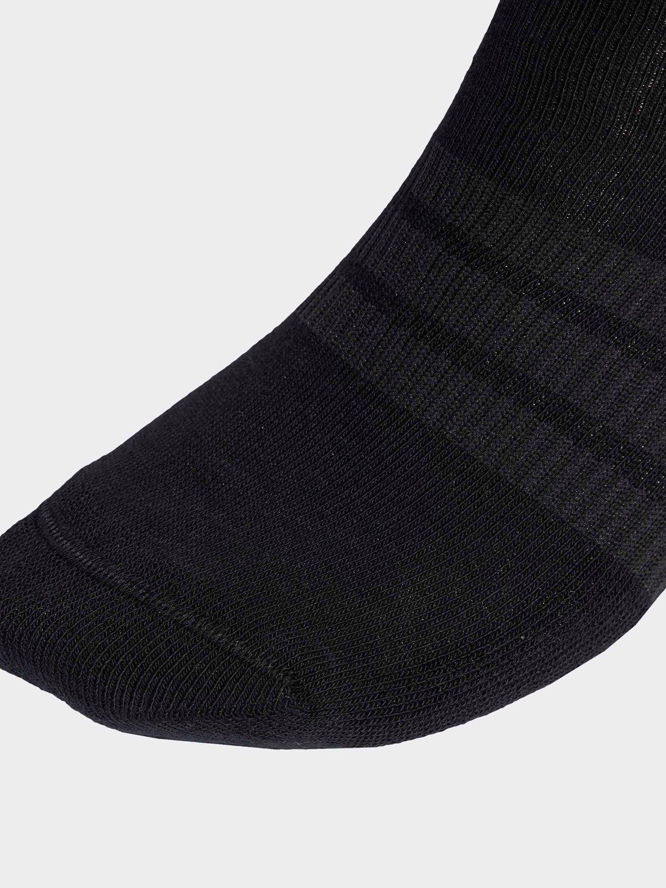 Image 3 of 4 of adidas Sportswear Mens Essentials Ankle Socks 6p - Black