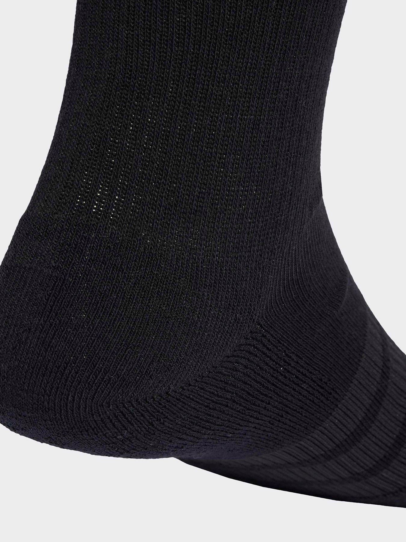 Image 4 of 4 of adidas Sportswear Mens Essentials Ankle Socks 6p - Black