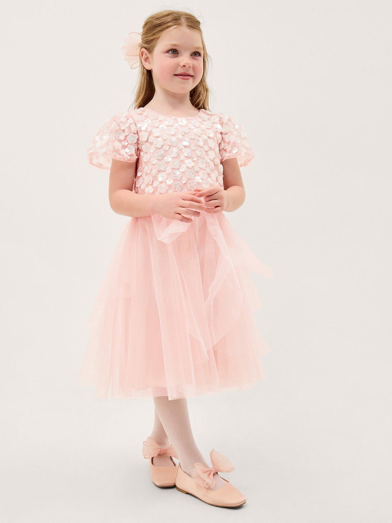 monsoon pink sequin dress Buy Monsoon Pink Sequin Drop Waist Dress from Next USA