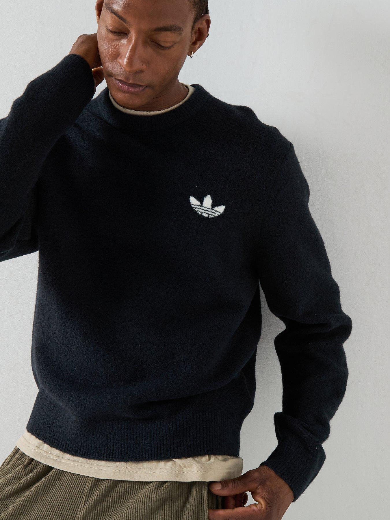 Image 5 of 5 of adidas Originals Mens Knitted Sweater - Black