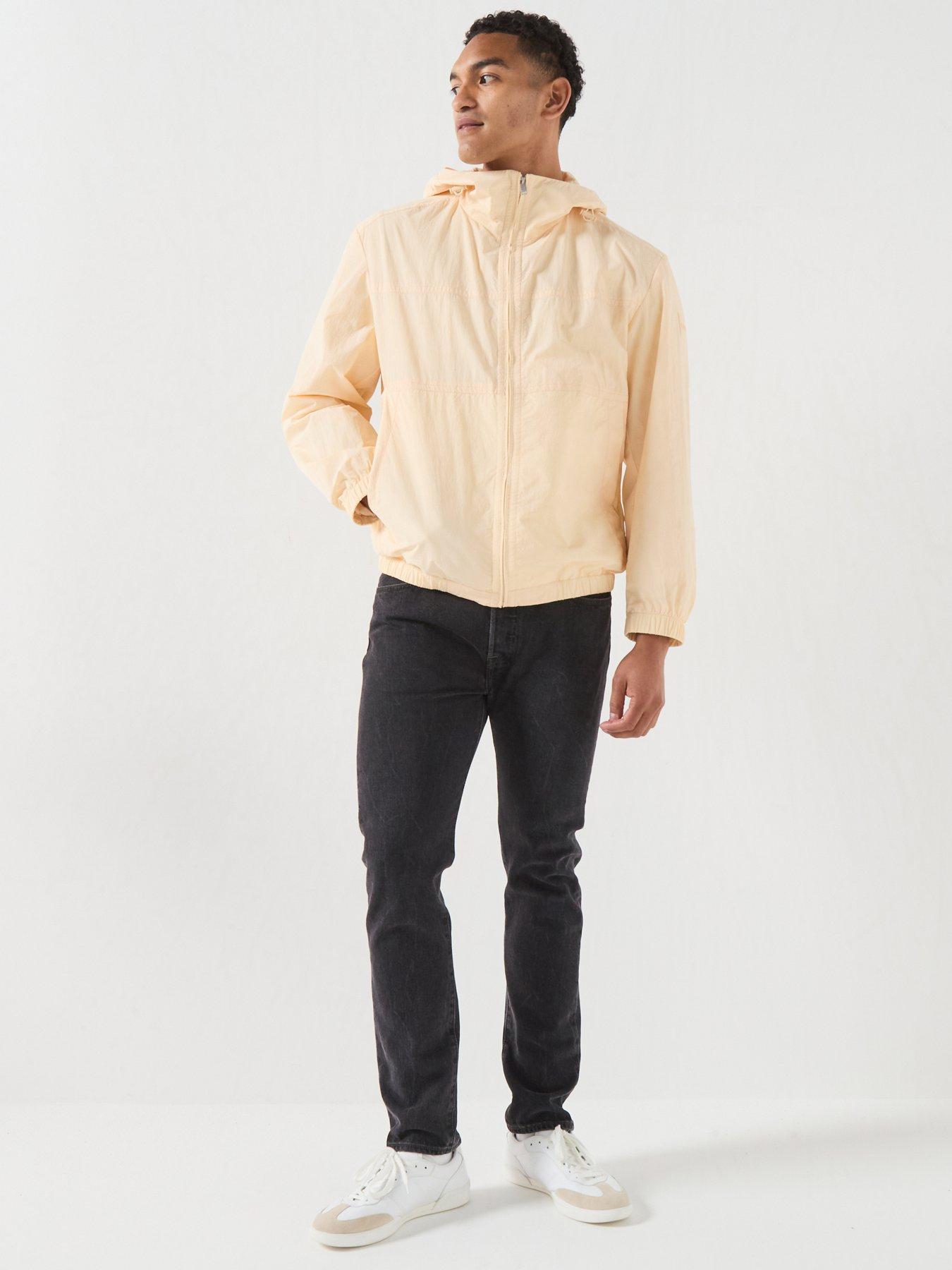 Image 3 of 5 of BOSS Otily1 Lightweight Hooded Shell Jacket - Orange