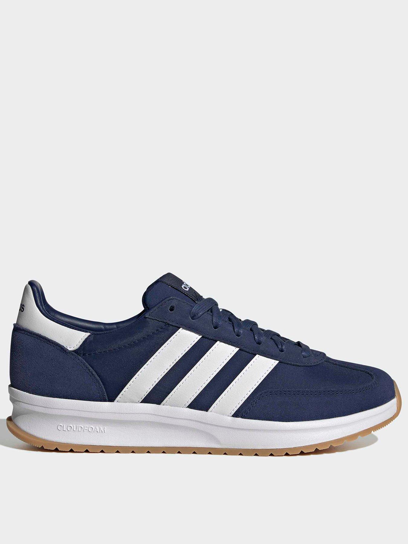 adidas - Women's - Run 70s 2.0 Trainers - 9 - Blue - Leather - Image 5