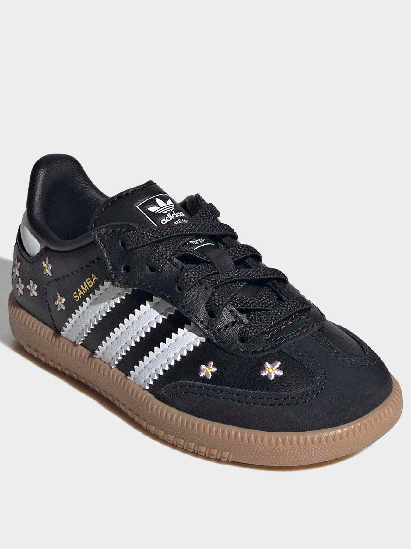 Image 2 of 7 of adidas Originals Infant Girls Samba Og Trainers - Black