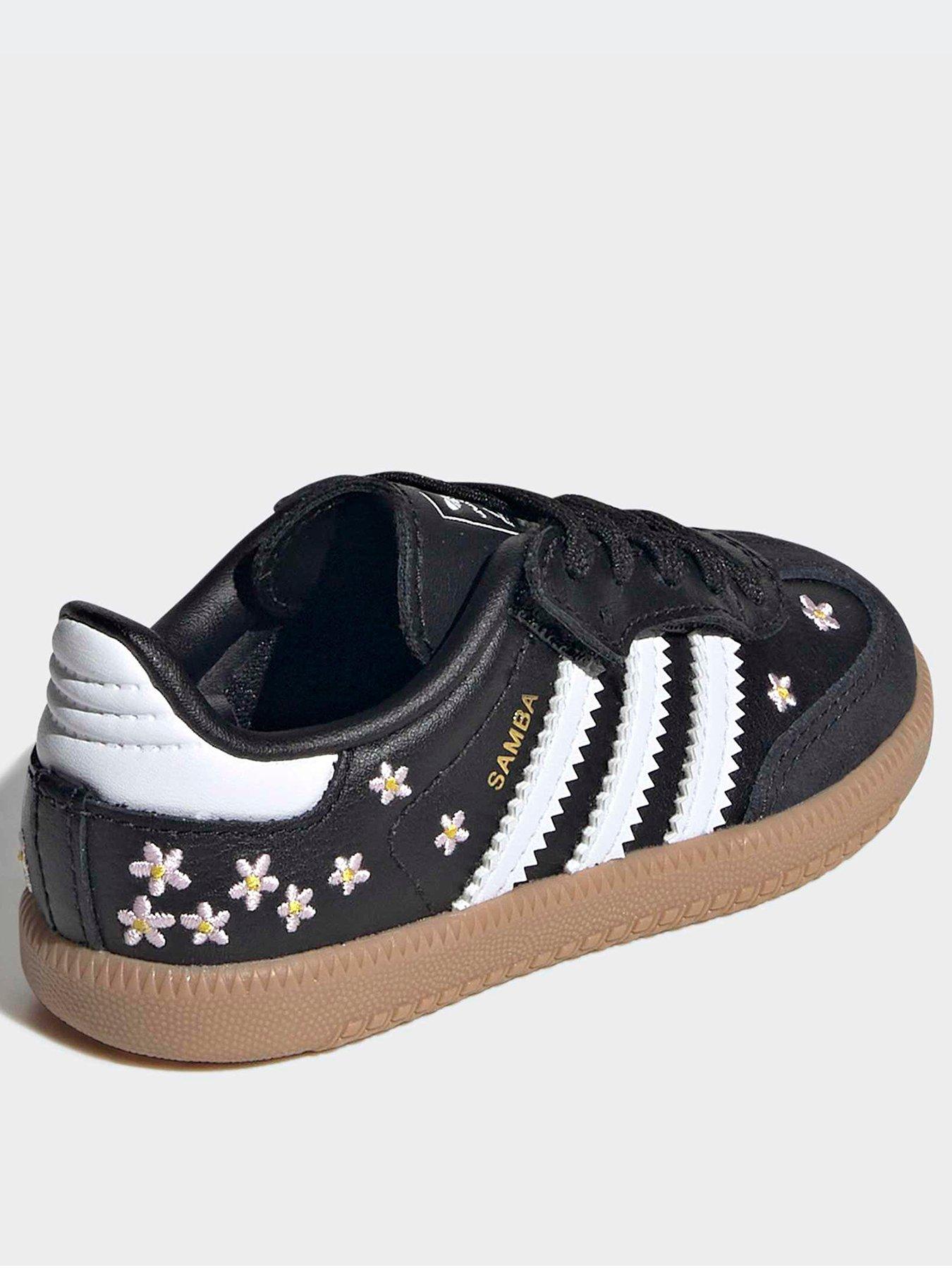Image 3 of 7 of adidas Originals Infant Girls Samba Og Trainers - Black