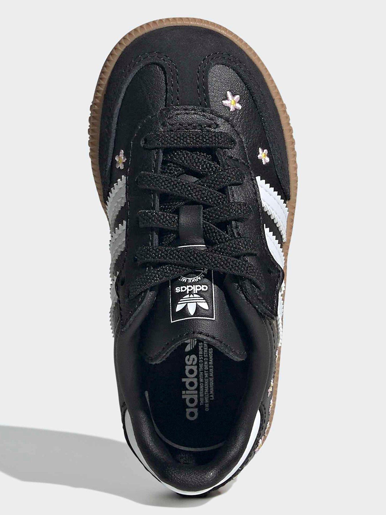 Image 4 of 7 of adidas Originals Infant Girls Samba Og Trainers - Black